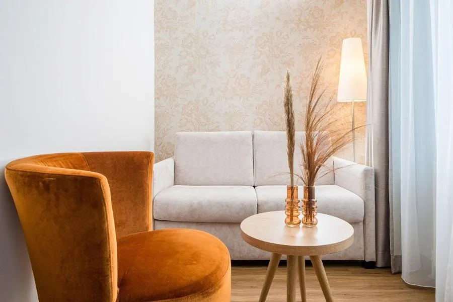 Seating area in Hotel Flandrischer Hof