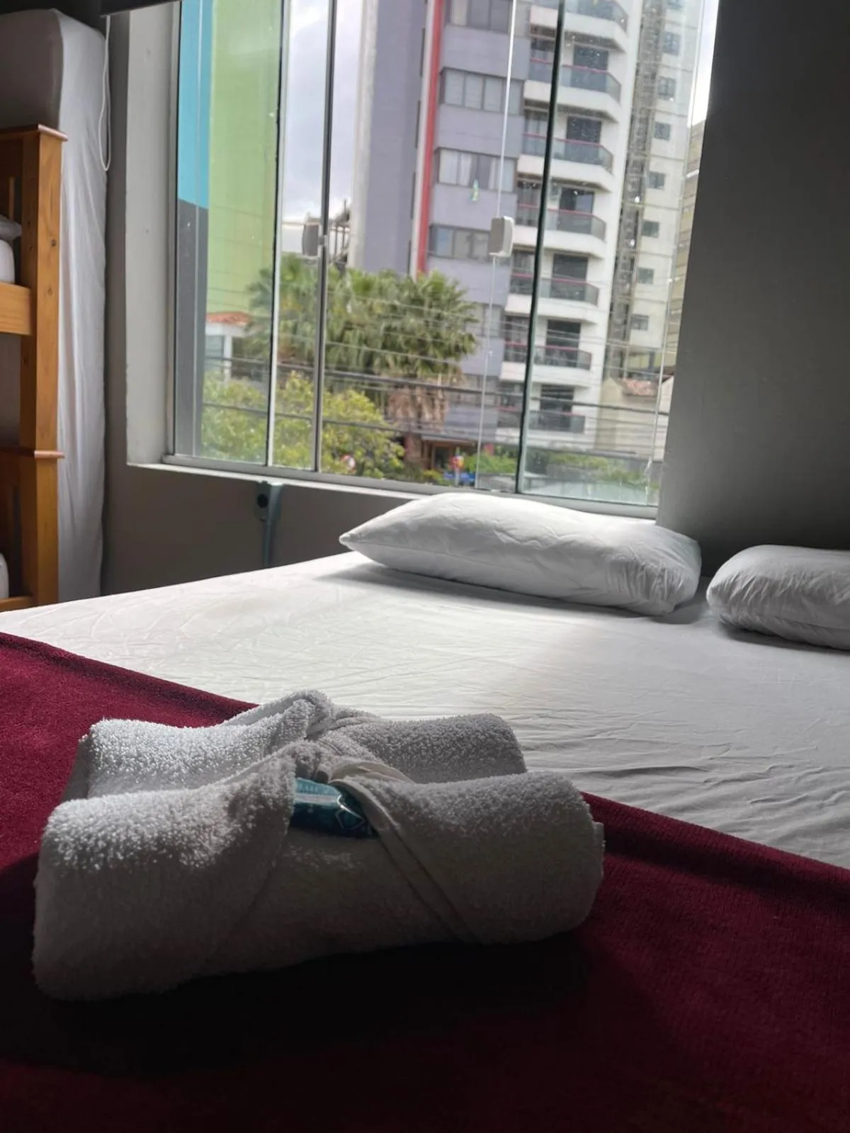 Bed in Esquina 8 Suítes Confort & Hostel