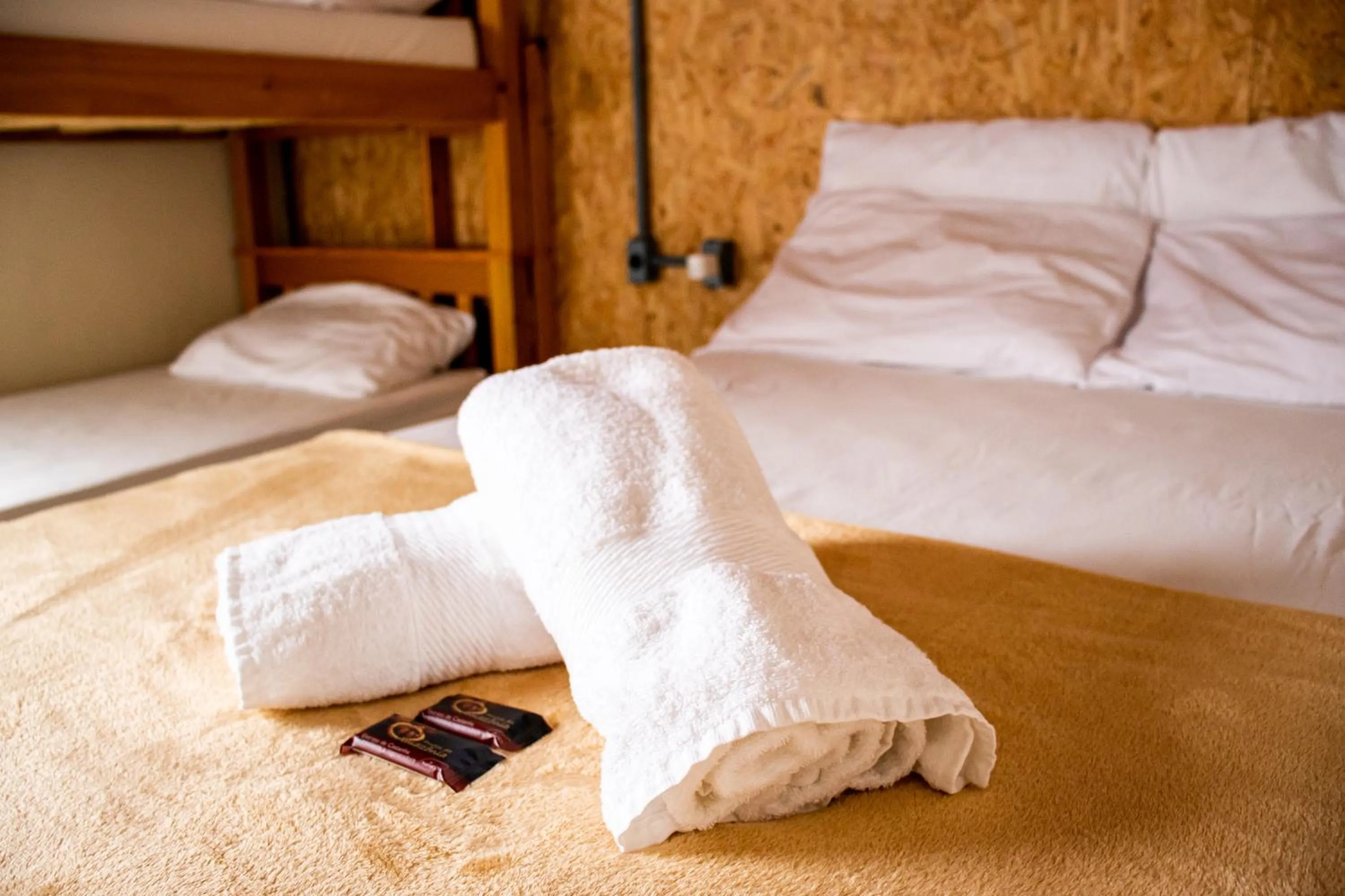 Bed in Esquina 8 Suítes Confort & Hostel