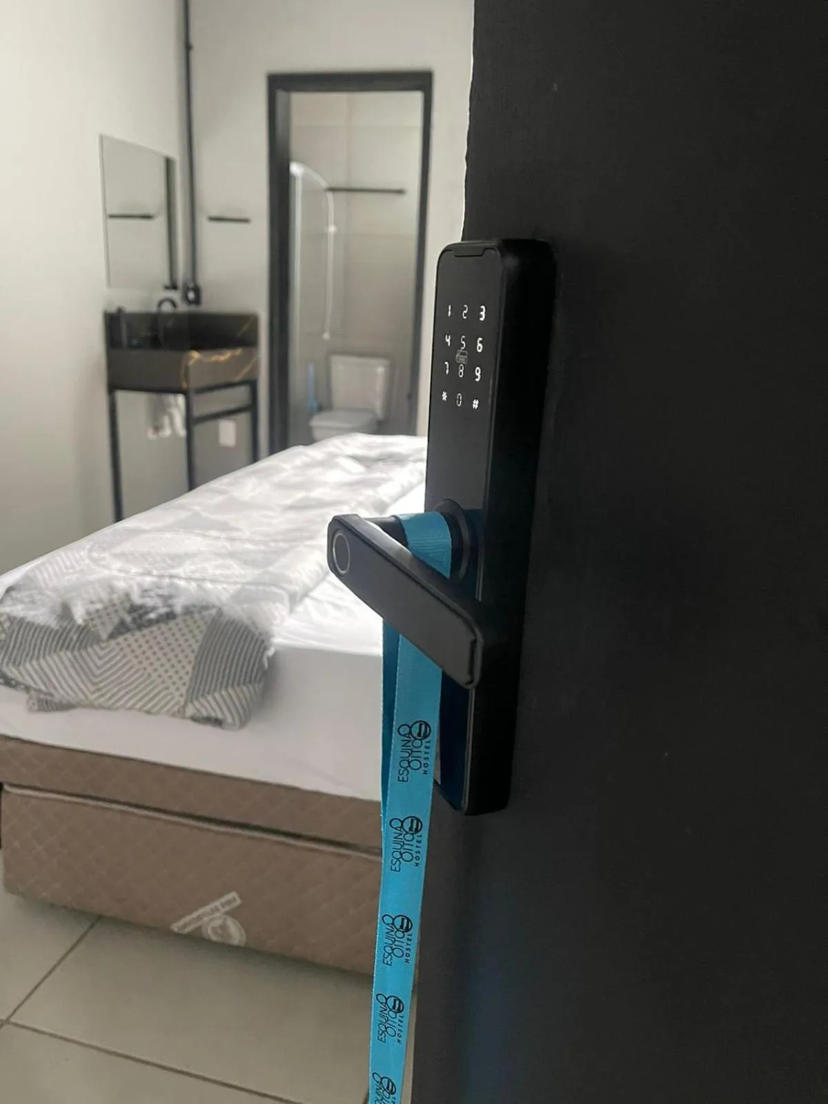 Bed in Esquina 8 Suítes Confort & Hostel