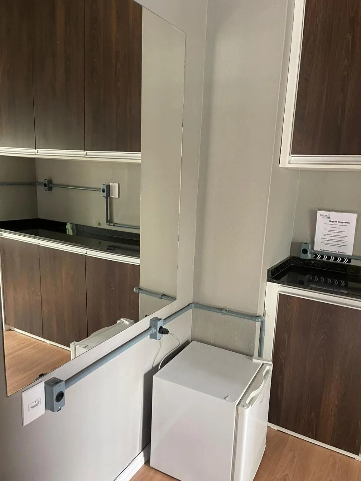 Bedroom in Esquina 8 Suítes Confort & Hostel