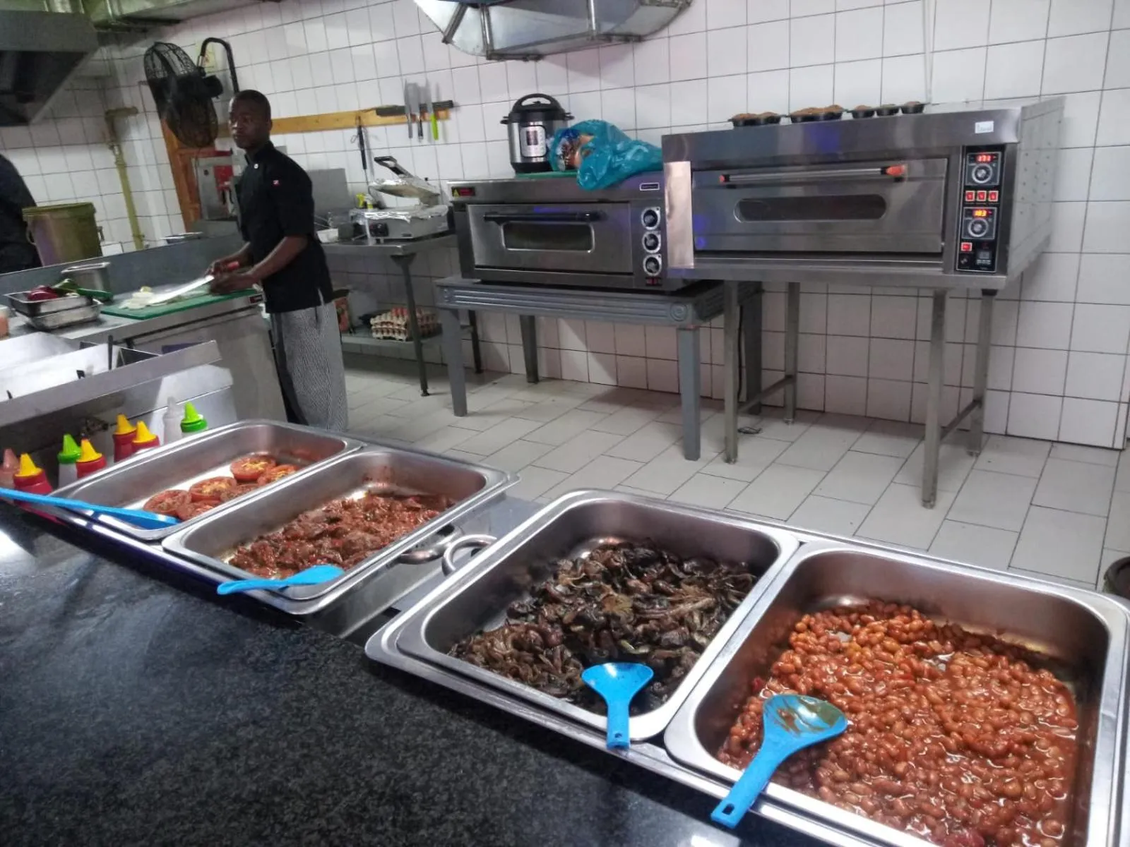 Breakfast in The Jack Rose Hotel, Rosebank, Gautrain