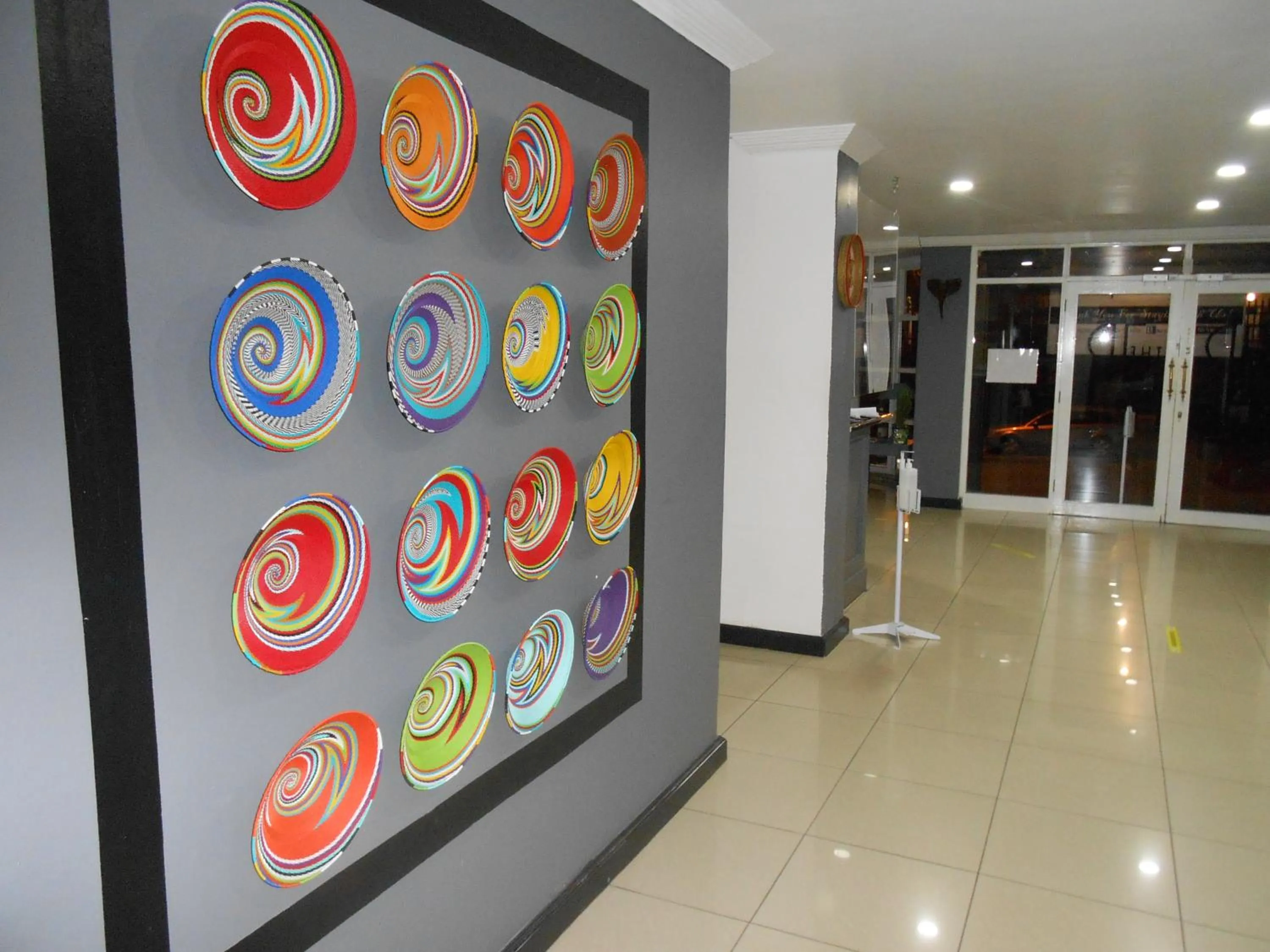 Lobby or reception in The Jack Rose Hotel, Rosebank, Gautrain