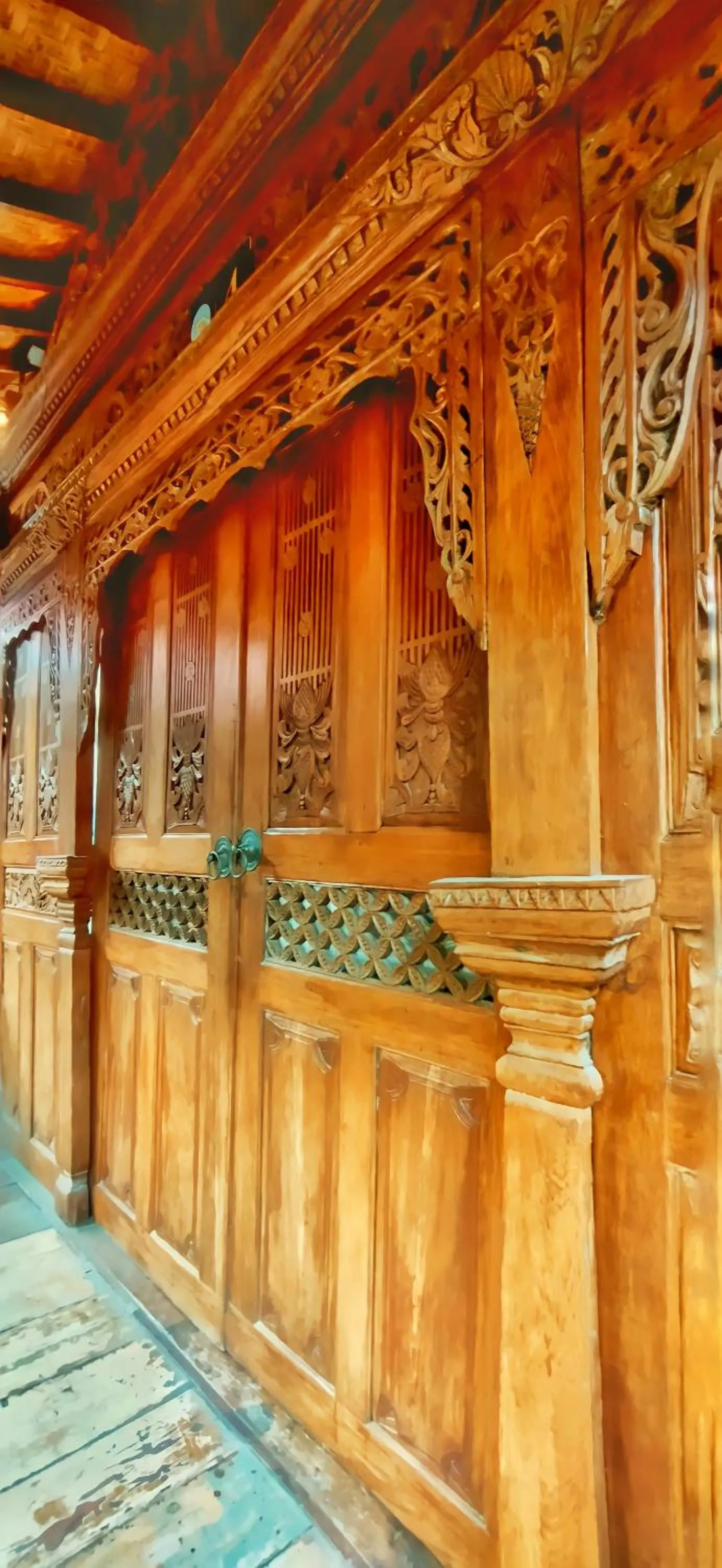 Floor plan in Hotel and Villa B52 Gili Air