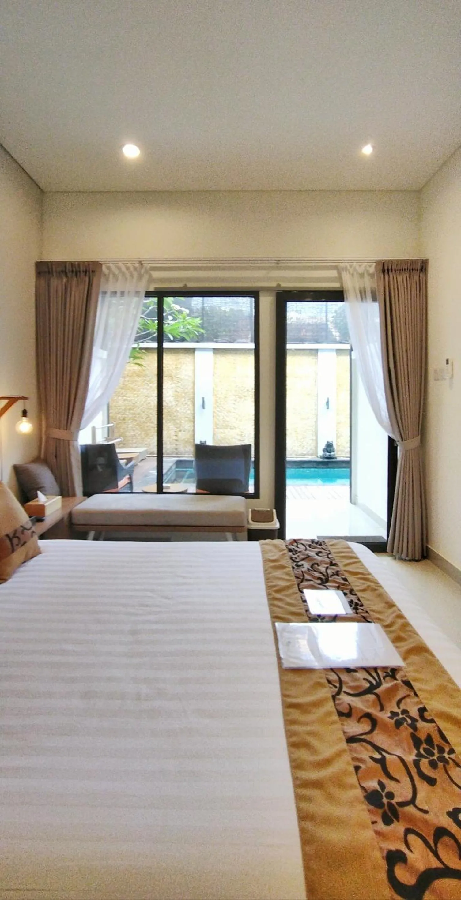 Bedroom, Bed in Hotel and Villa B52 Gili Air