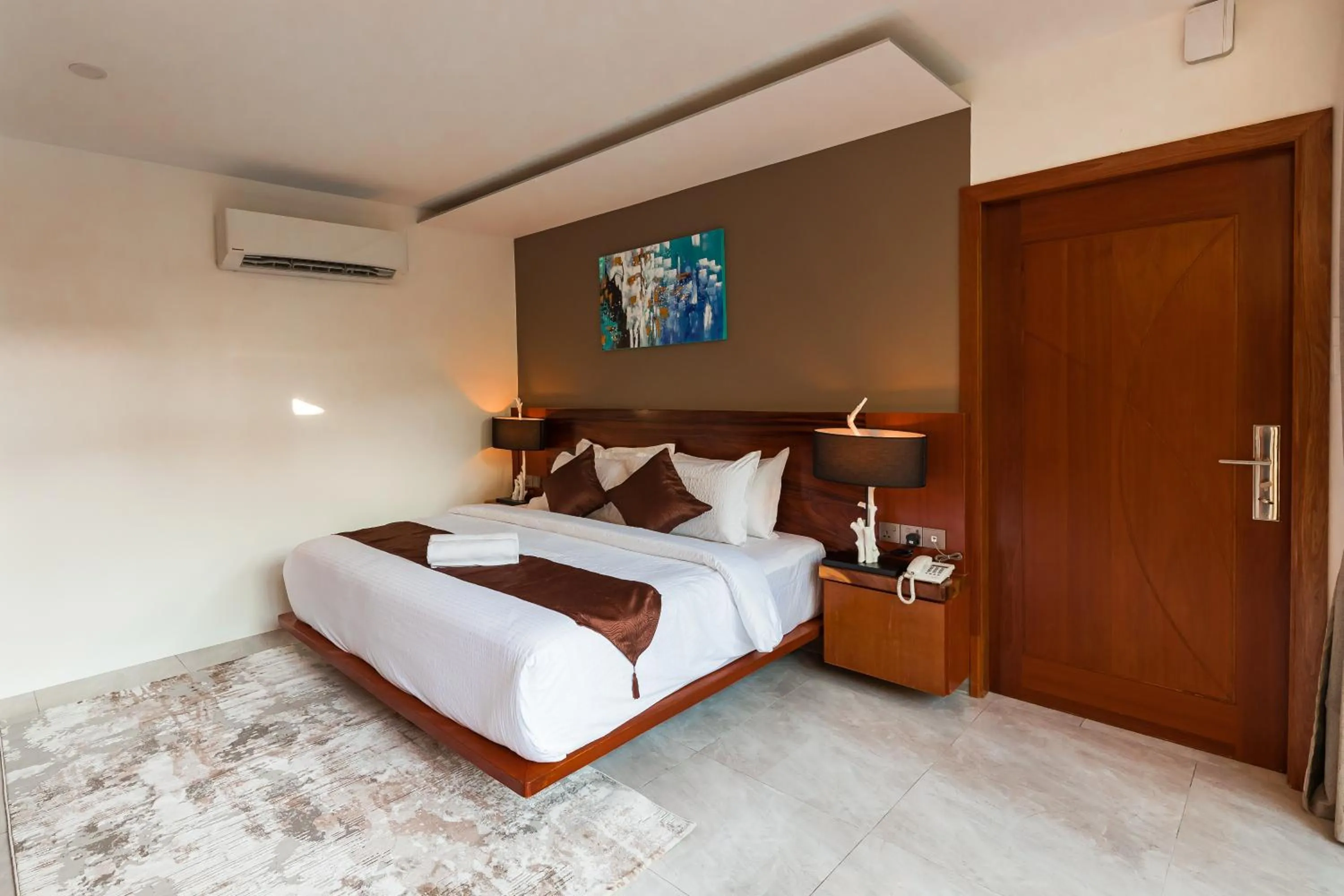 Bed in Maneh Villa Langkawi - Private Pool