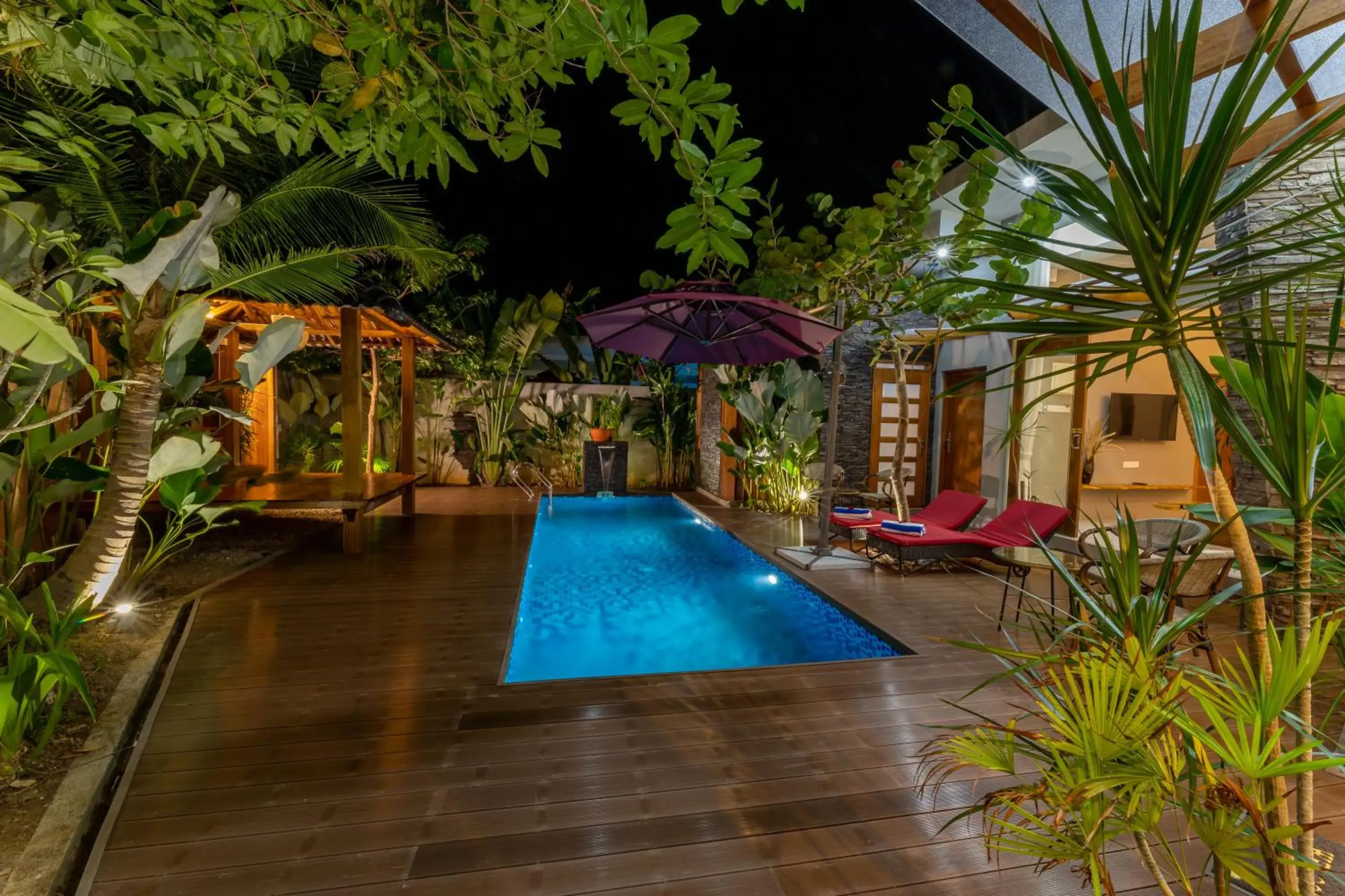 Swimming pool in Maneh Villa Langkawi - Private Pool Swimming pool in Maneh Villa Langkawi - Private Pool