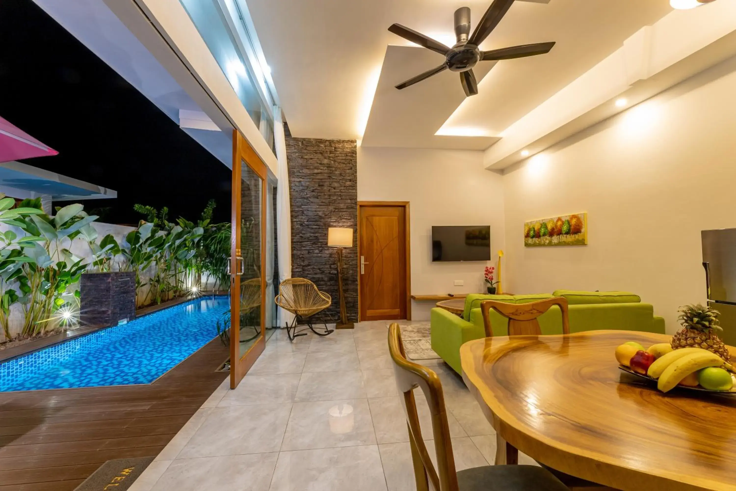 Pool view in Maneh Villa Langkawi - Private Pool Pool view in Maneh Villa Langkawi - Private Pool