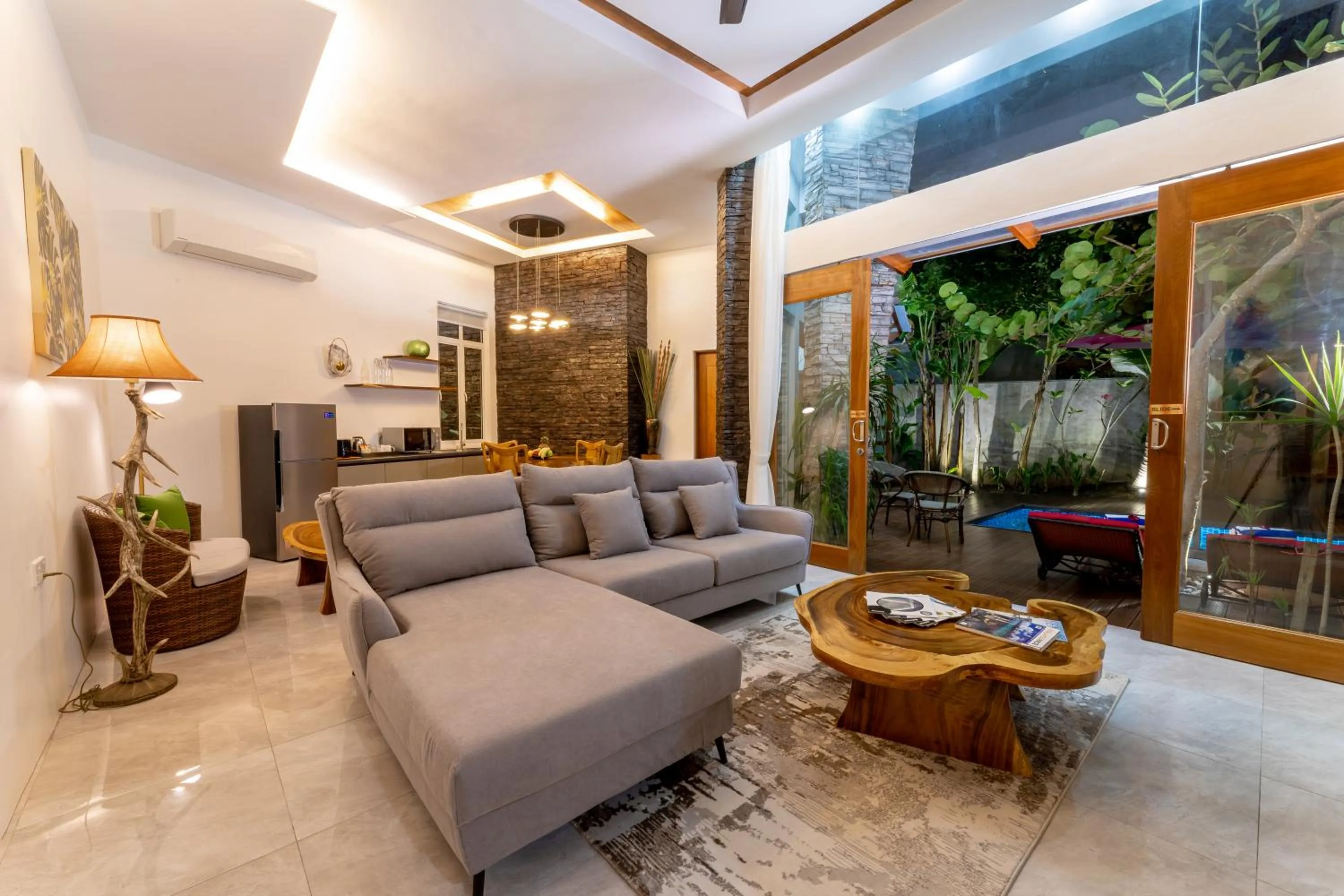 Seating area in Maneh Villa Langkawi - Private Pool