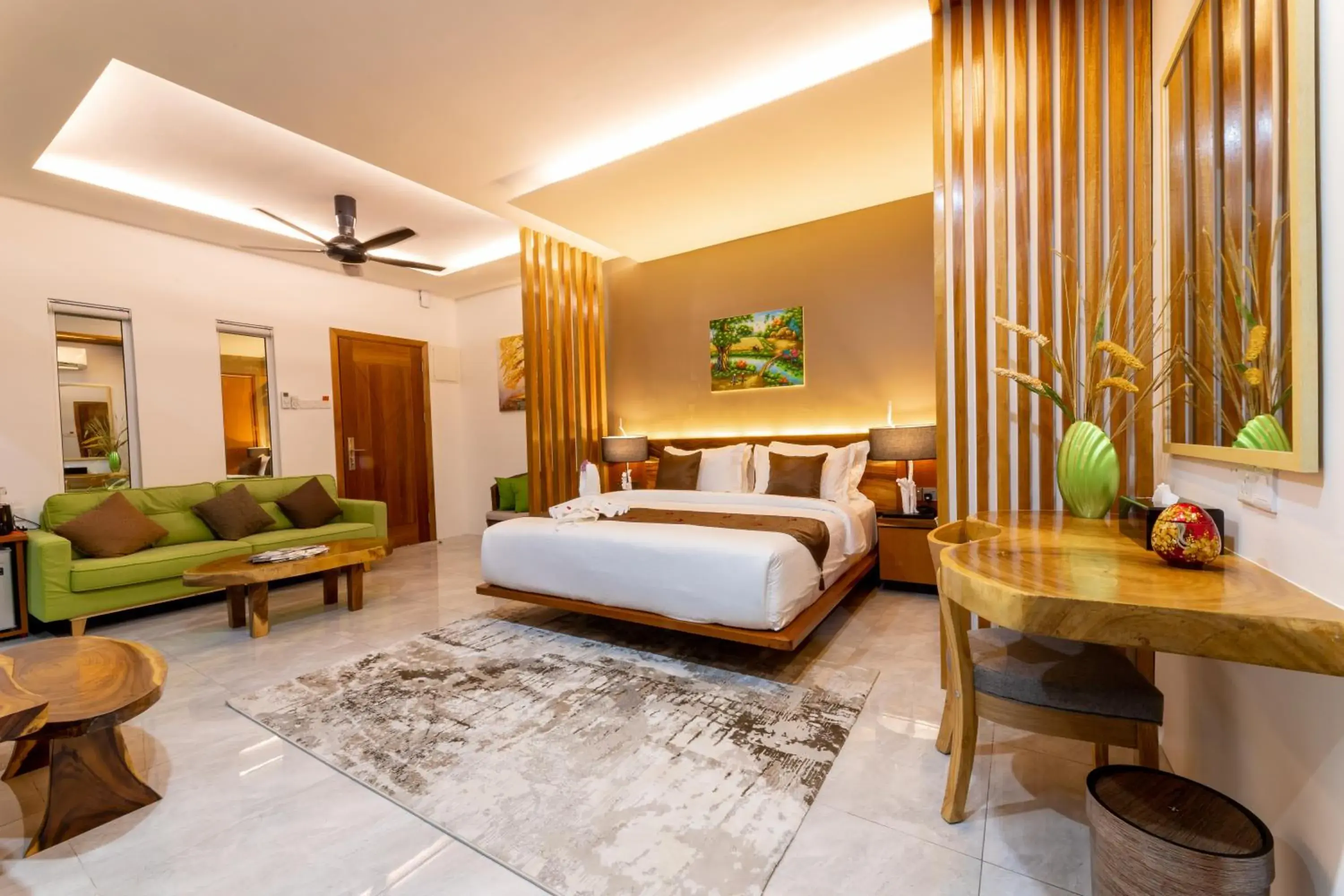 View (from property/room), Bed in Maneh Villa Langkawi - Private Pool View (from property/room), Bed in Maneh Villa Langkawi - Private Pool