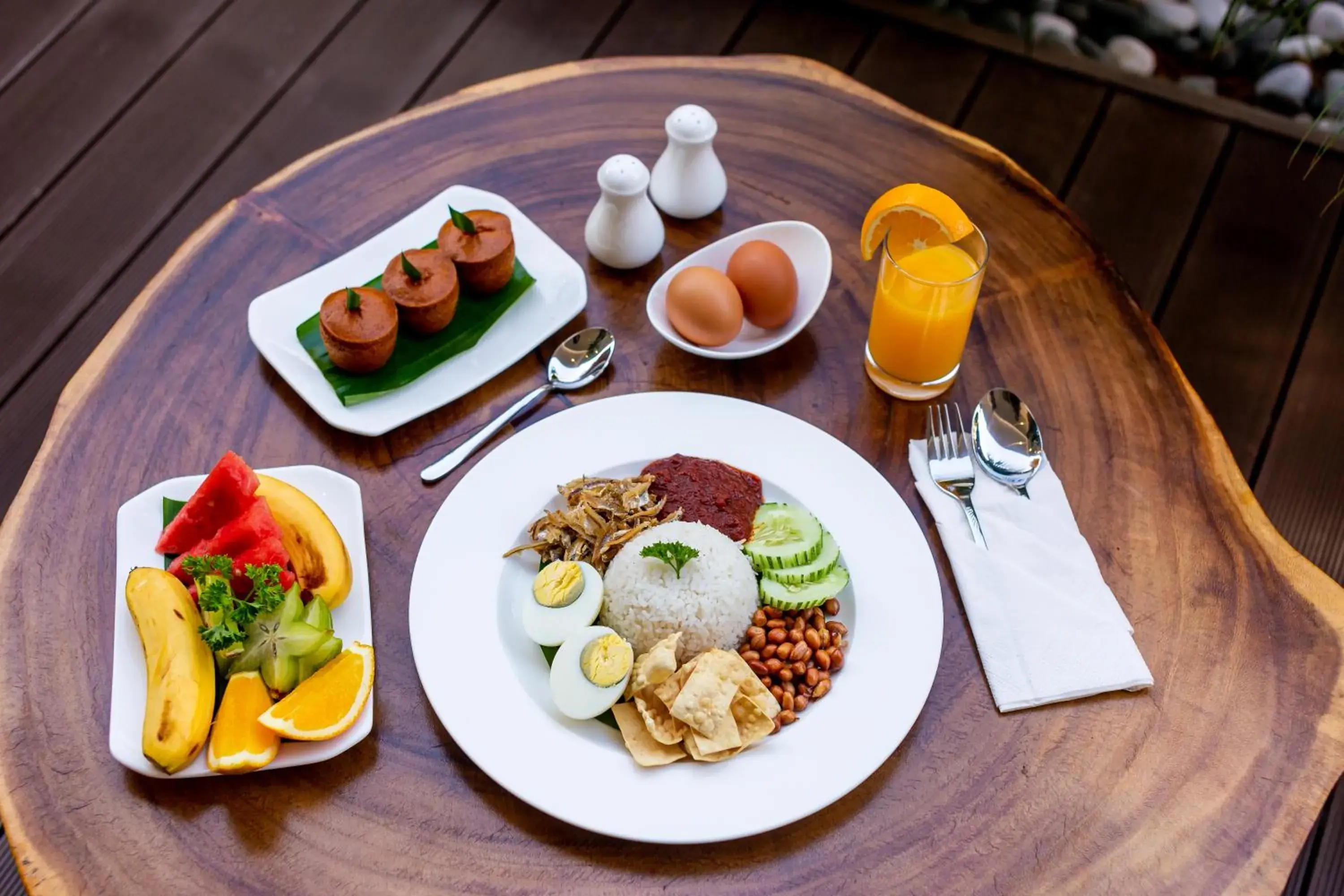 Breakfast in Maneh Villa Langkawi - Private Pool Breakfast in Maneh Villa Langkawi - Private Pool