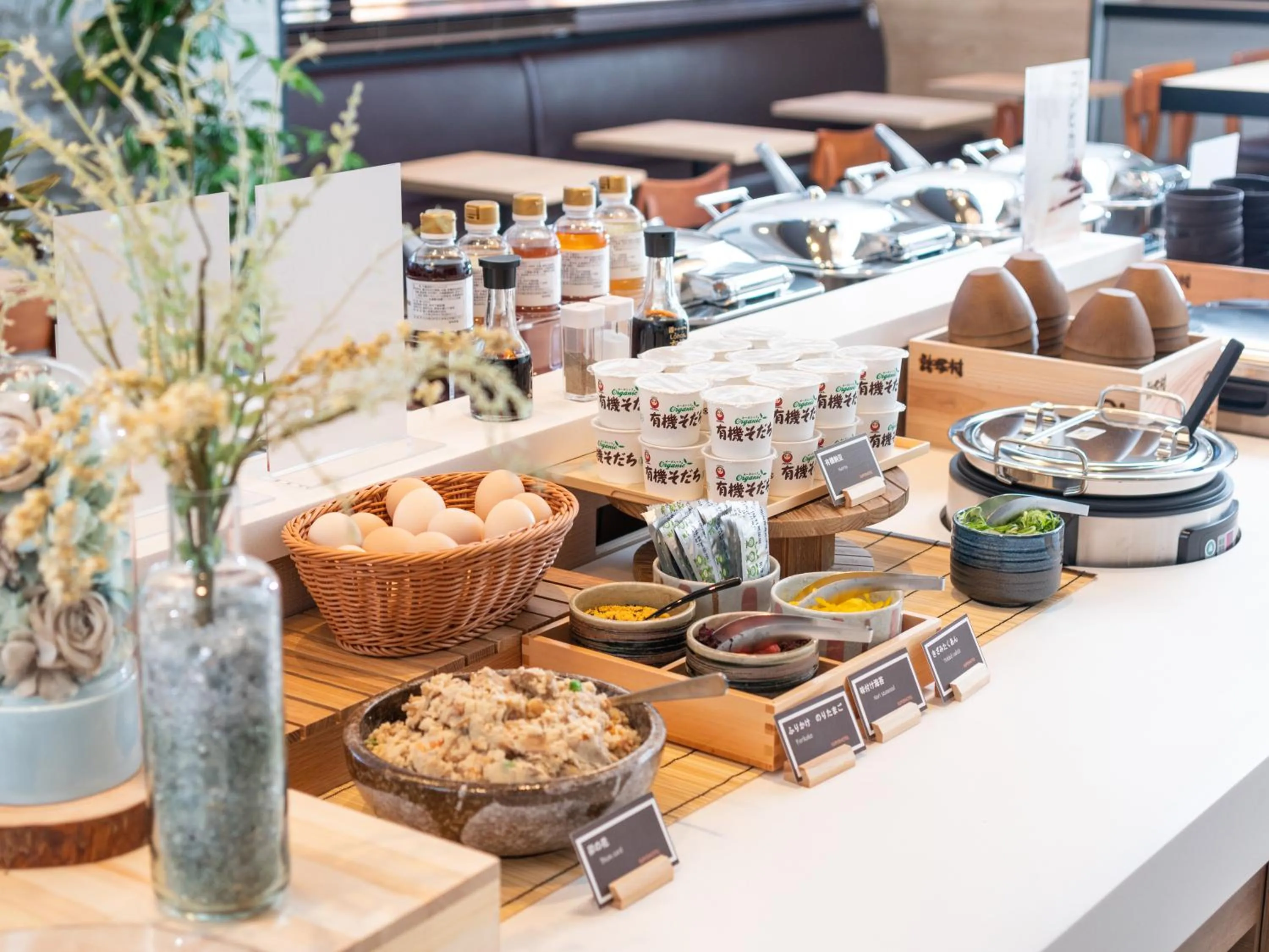 Buffet breakfast in Super Hotel Okayama Station Higashiguchi