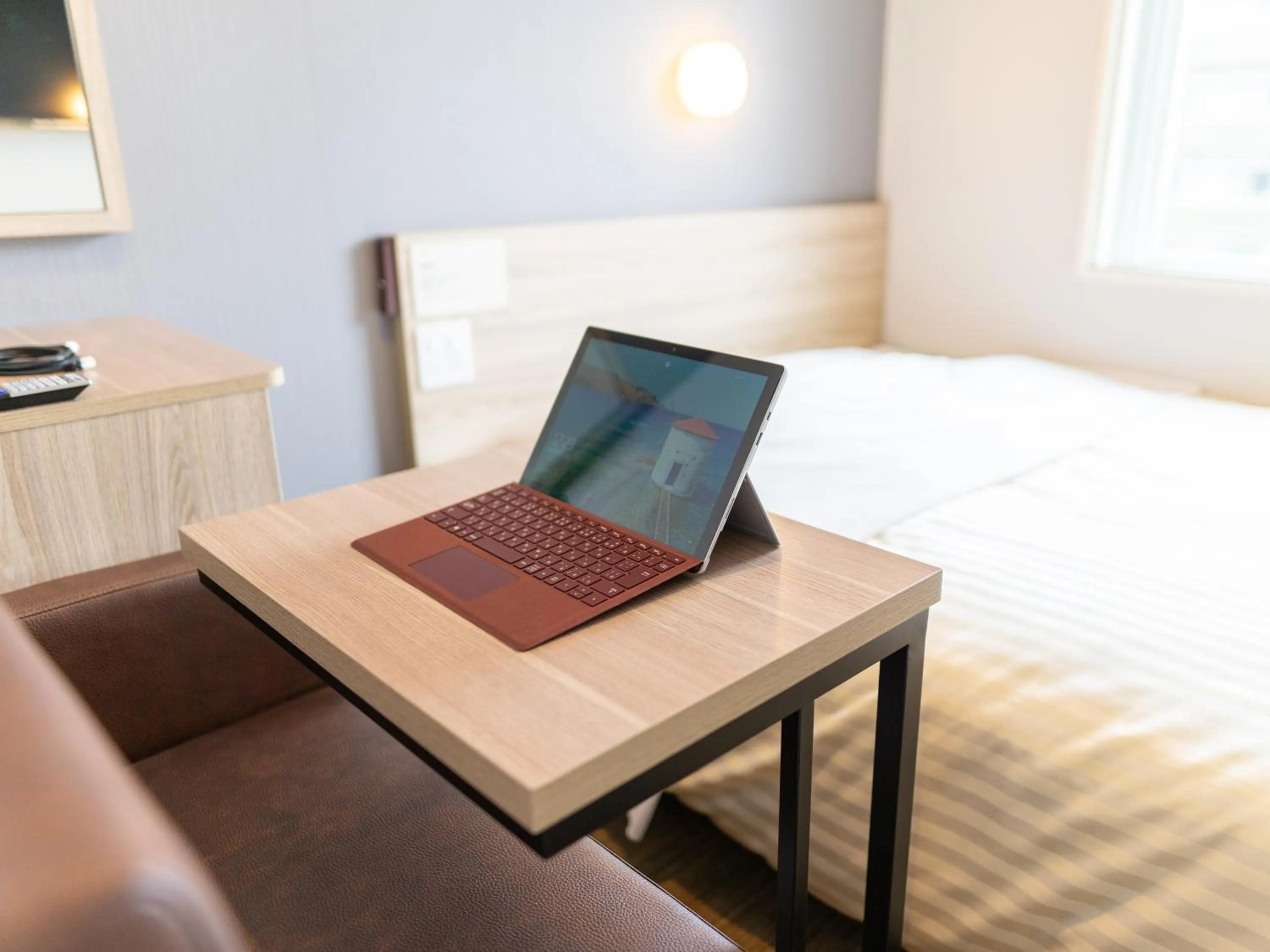 Bedroom, Bed in Super Hotel Okayama Station Higashiguchi