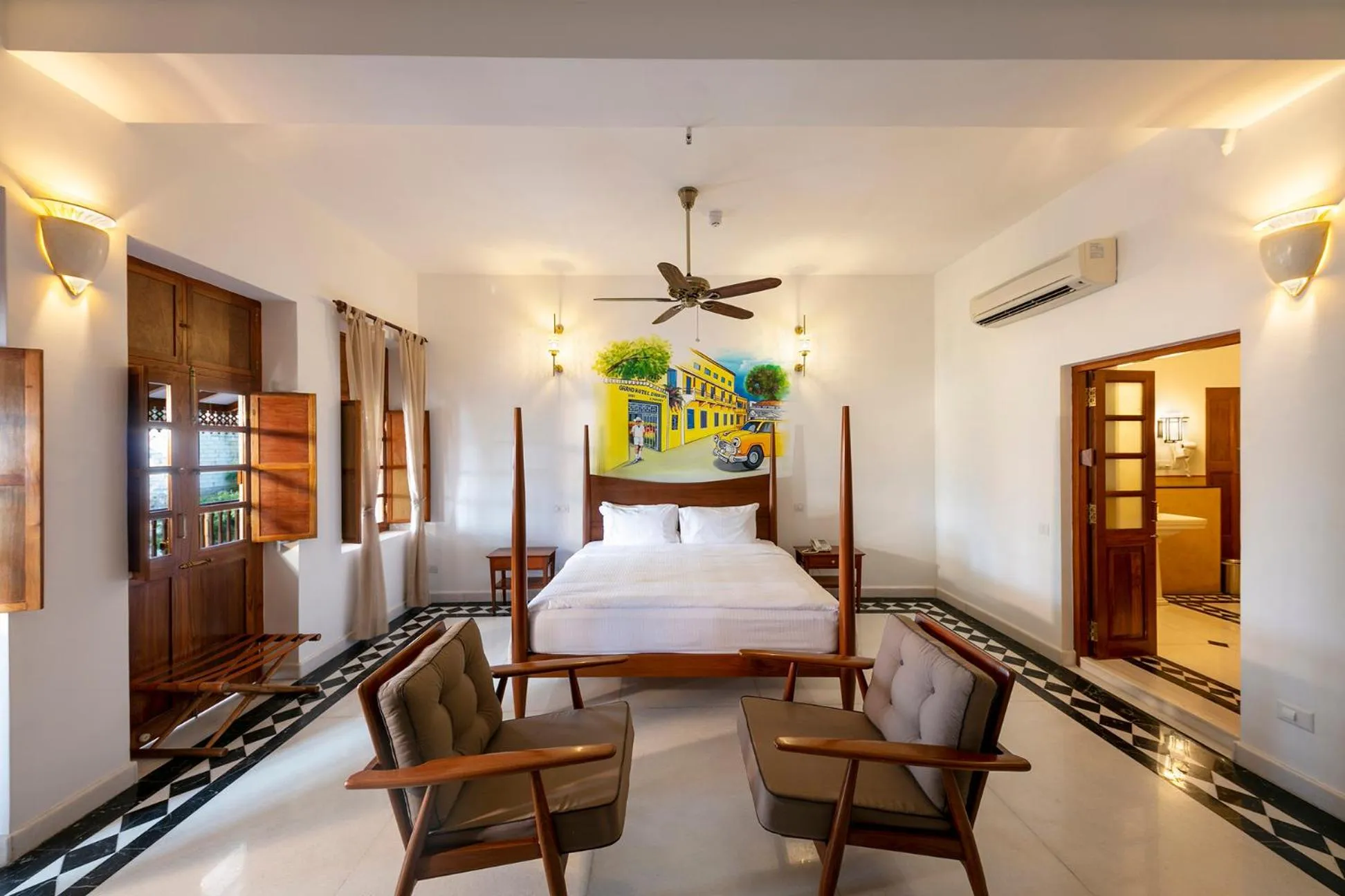 Living room in Grand Hotel D'Europe