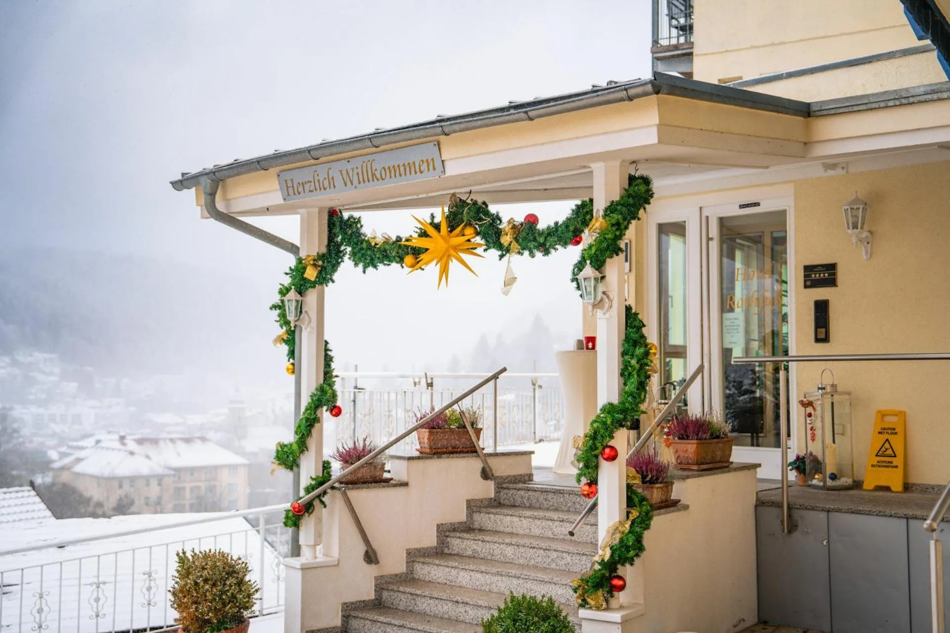 Property building in Wellnesshotel Rothfuß mit Spa und 2 Schwimmbädern