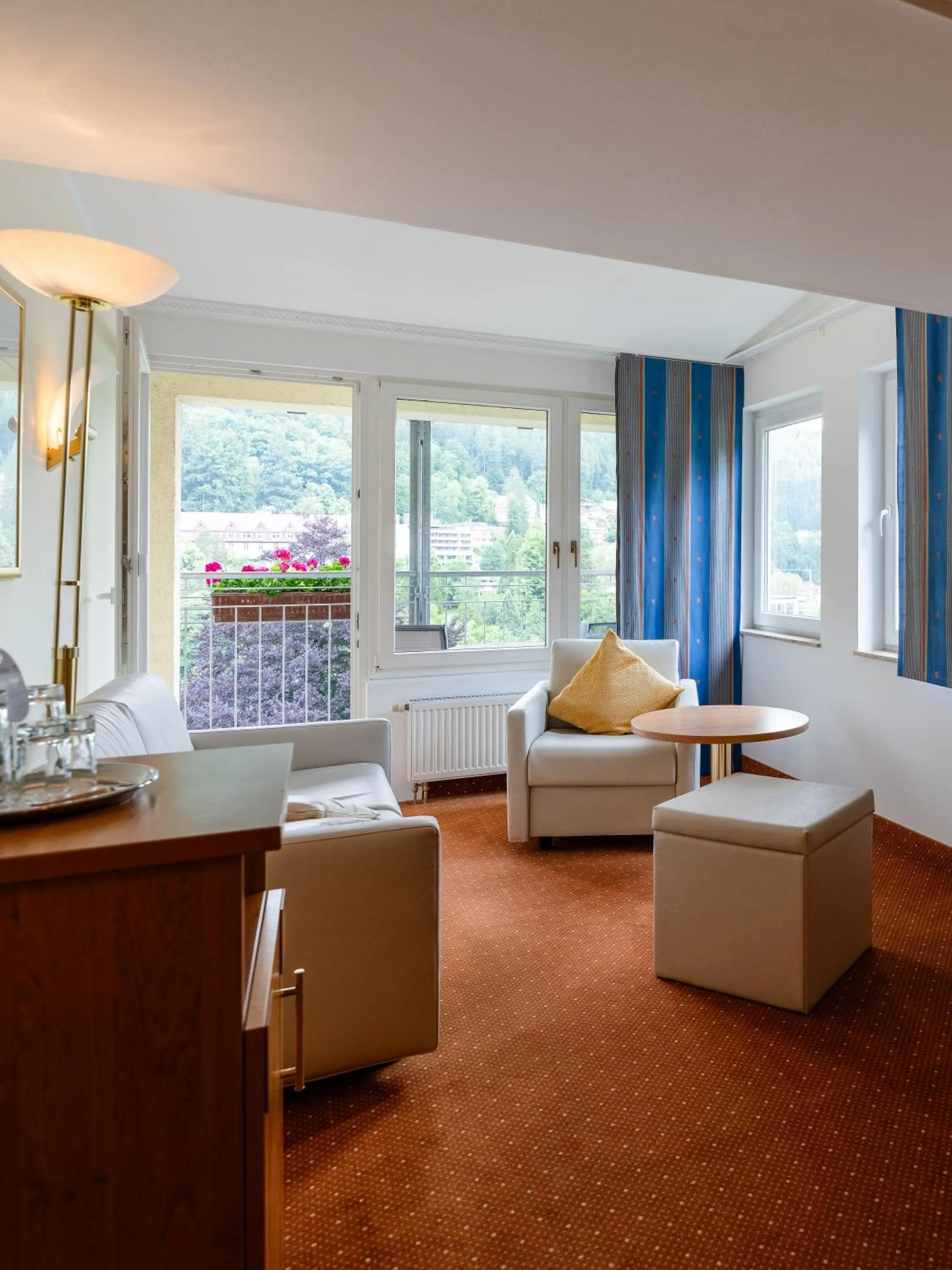 Seating area in Wellnesshotel Rothfuß mit Spa und 2 Schwimmbädern