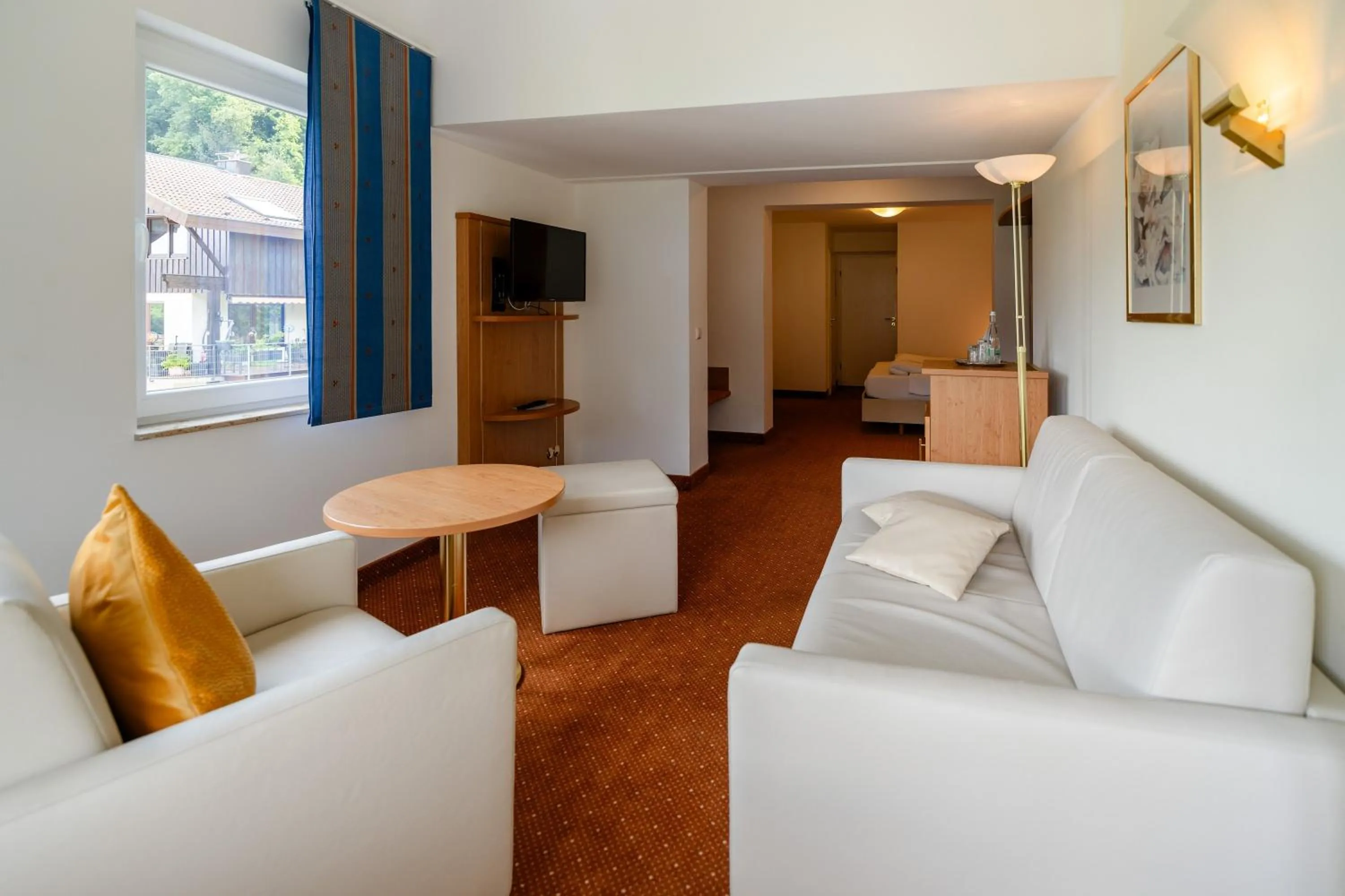 Living room in Wellnesshotel Rothfuß mit Spa und 2 Schwimmbädern