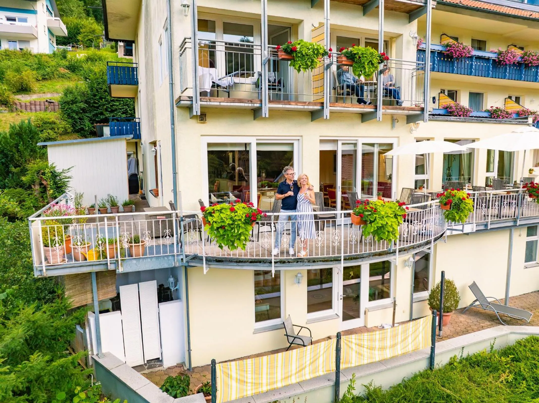 Property building in Wellnesshotel Rothfuß mit Spa und 2 Schwimmbädern