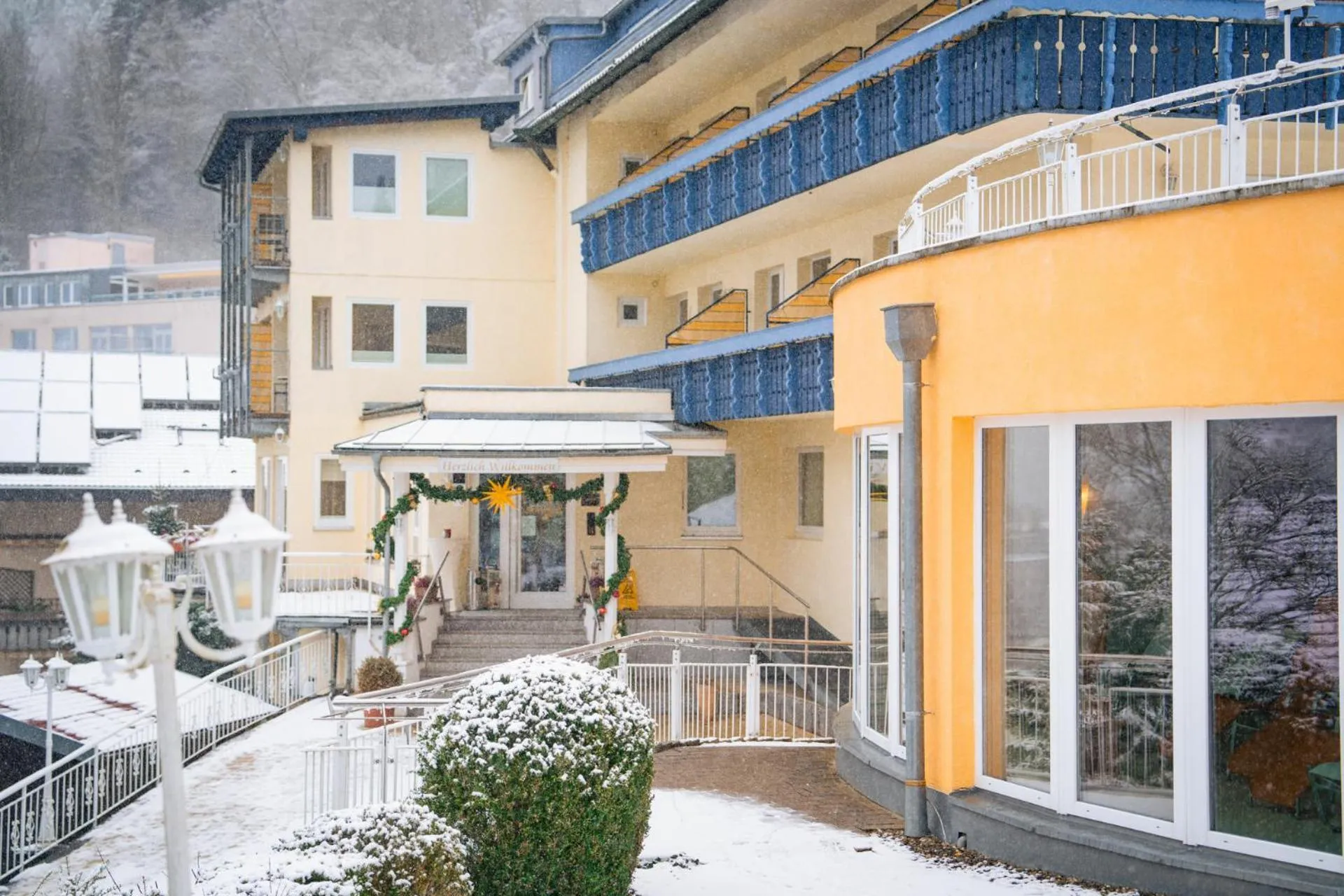 Property building in Wellnesshotel Rothfuß mit Spa und 2 Schwimmbädern