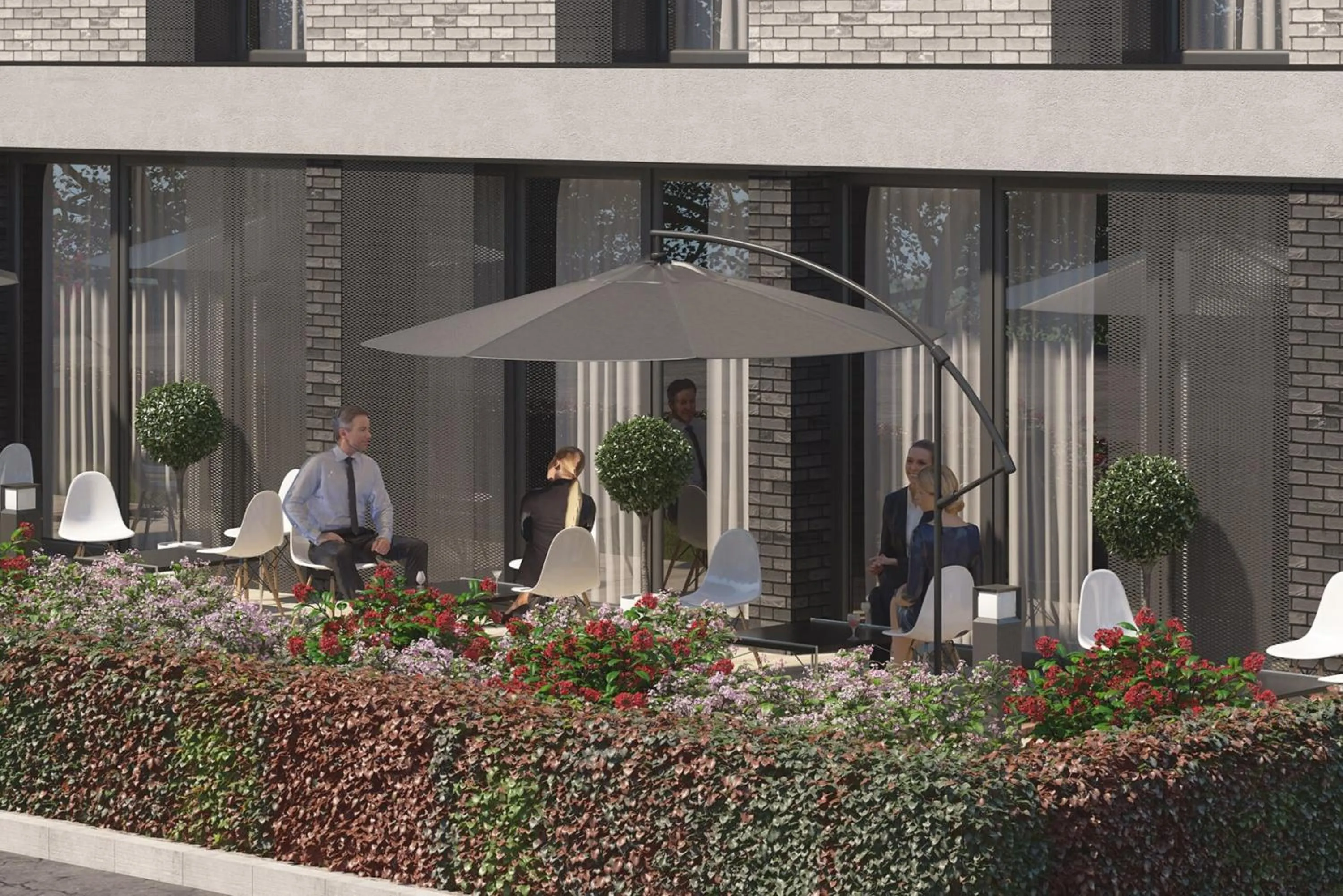 Property building in AKZENT Hotel DÉJANIL