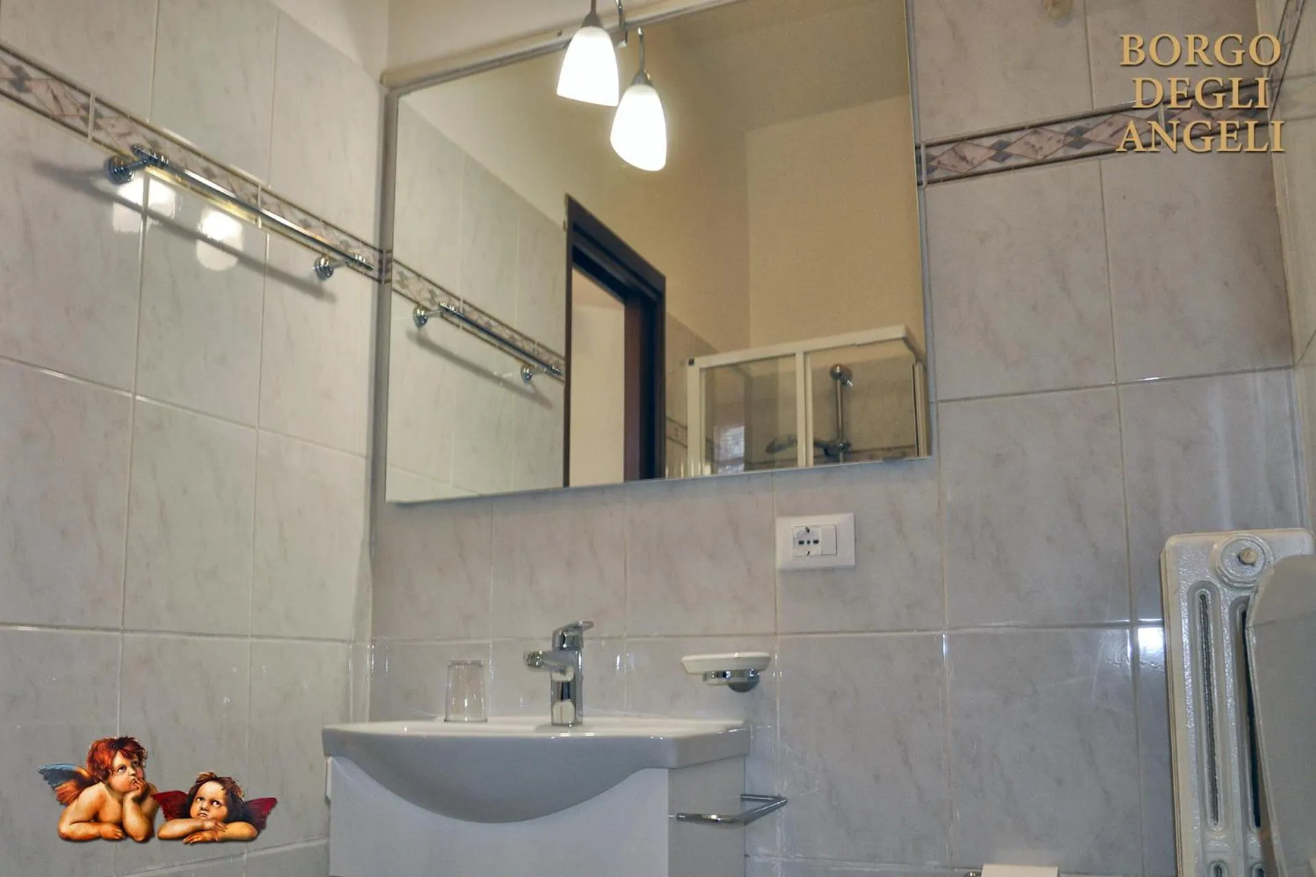 Bathroom in Borgo degli Angeli Arcola