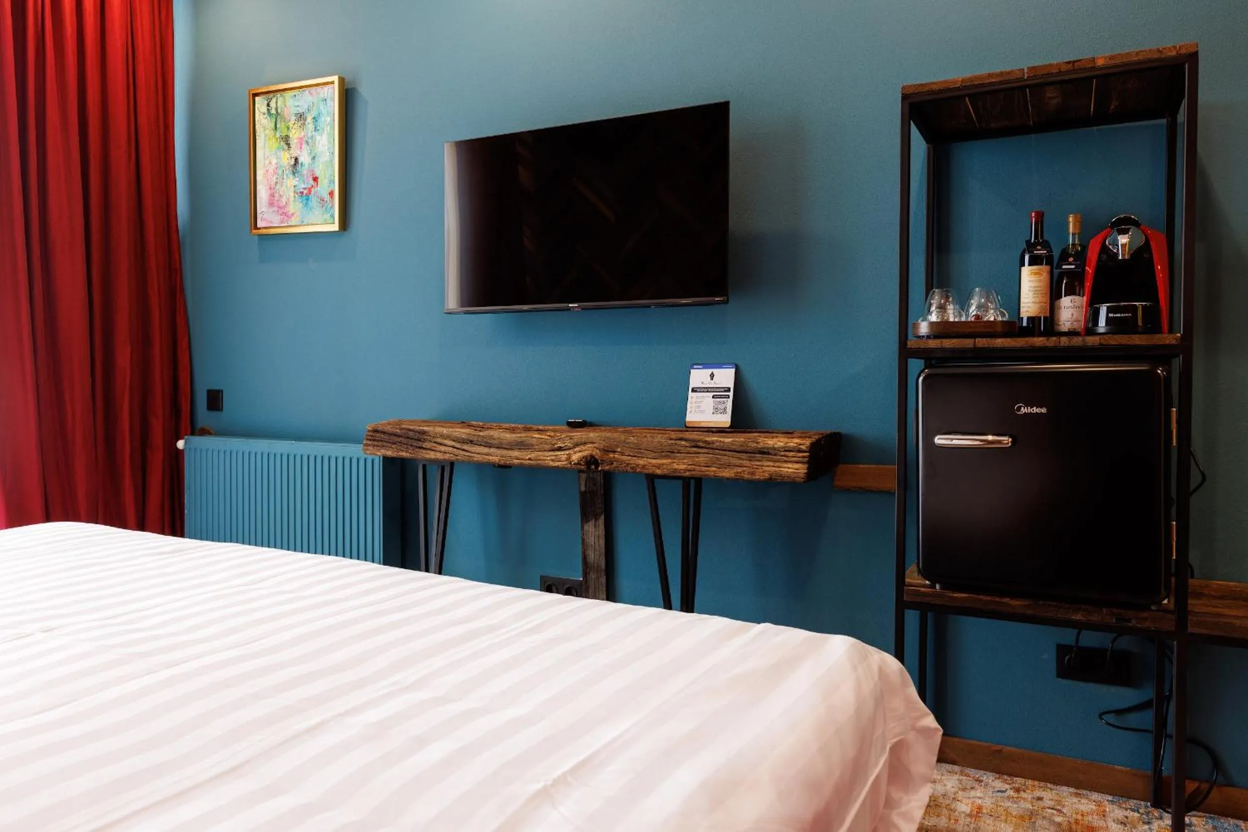 Bedroom, Bed in Mtserlebi Resort