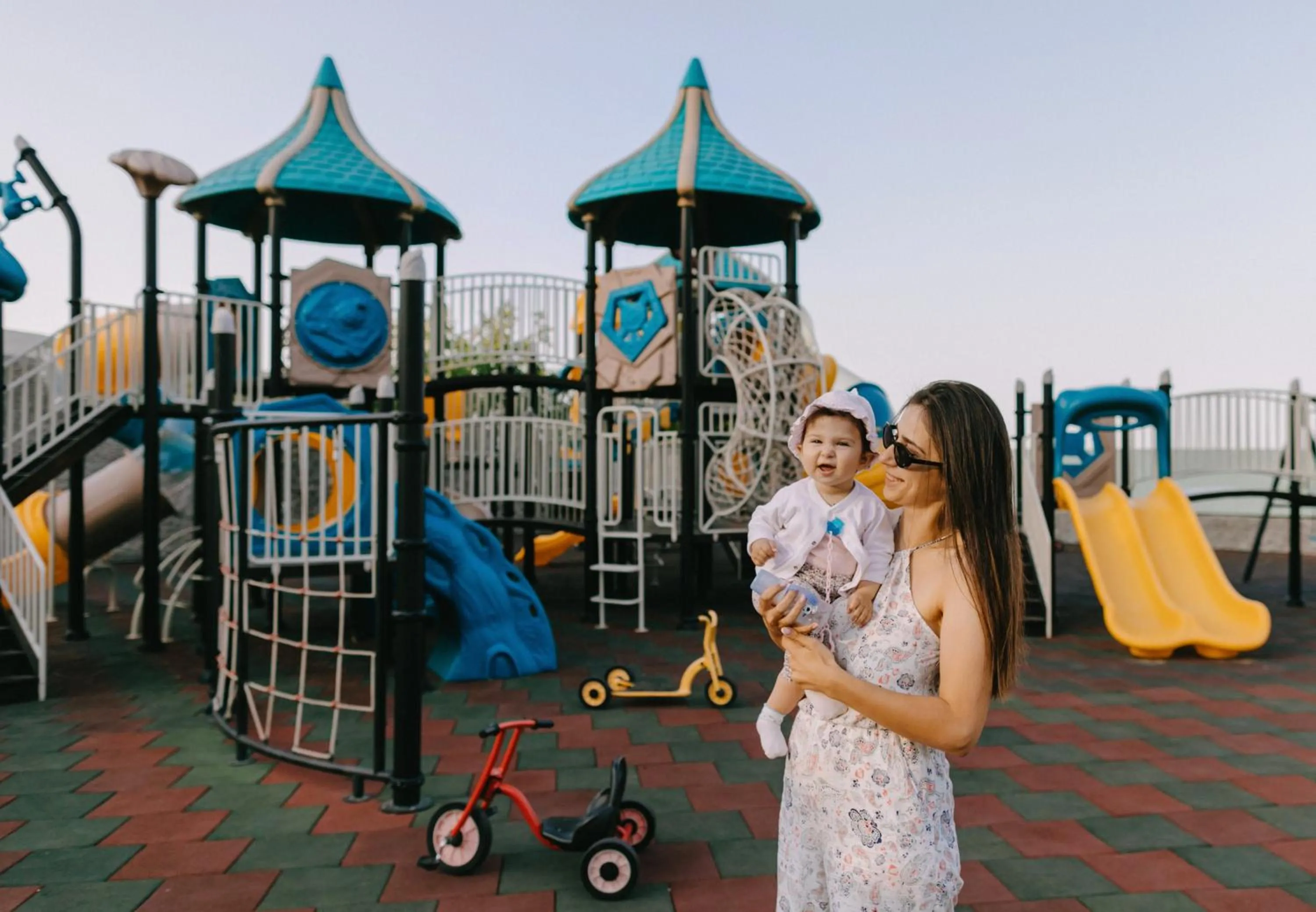 Children play ground in Mtserlebi Resort