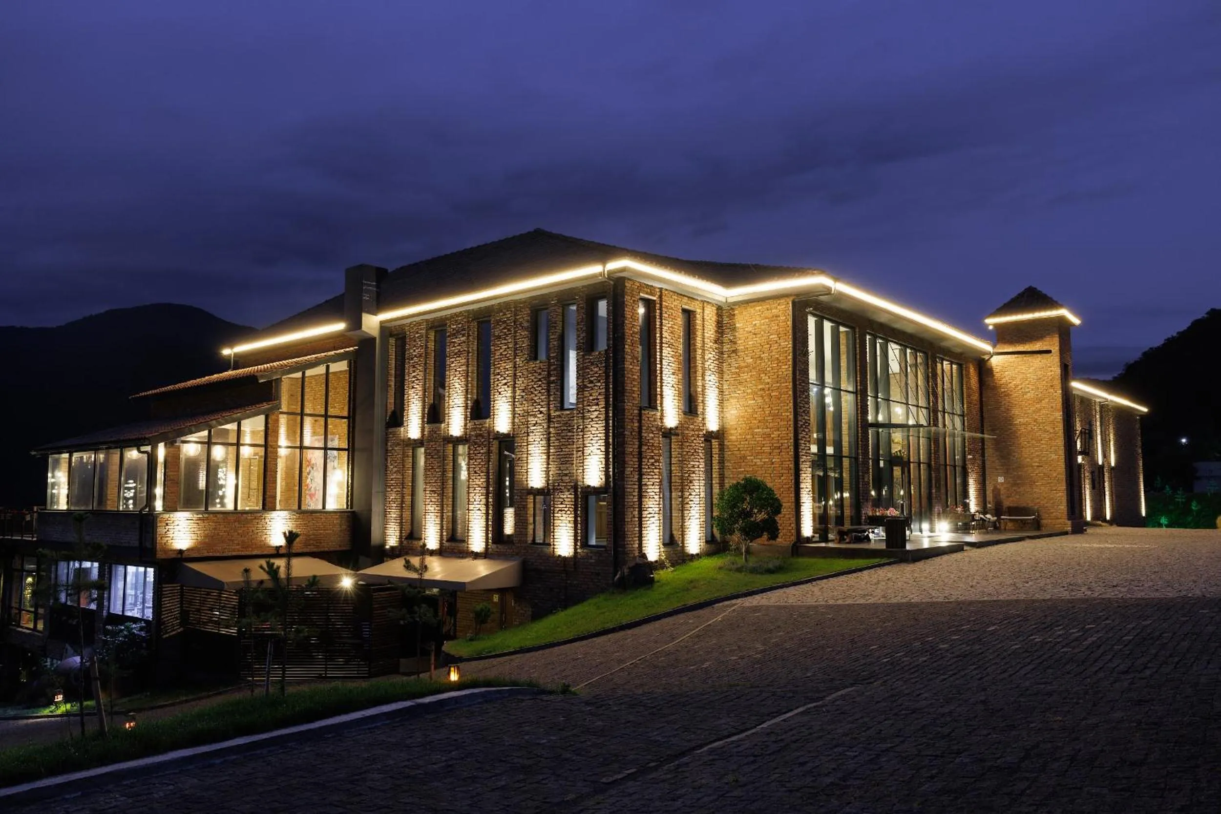 Property building in Mtserlebi Resort