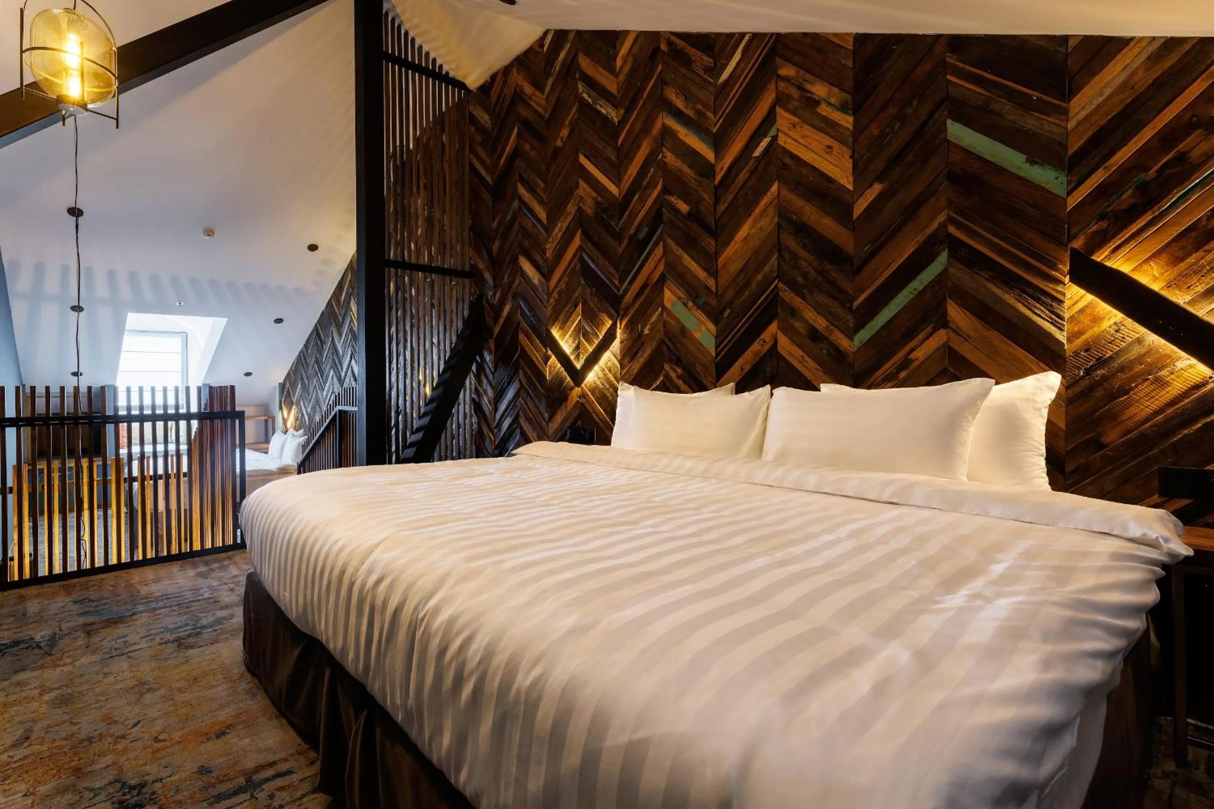 Bed in Mtserlebi Resort