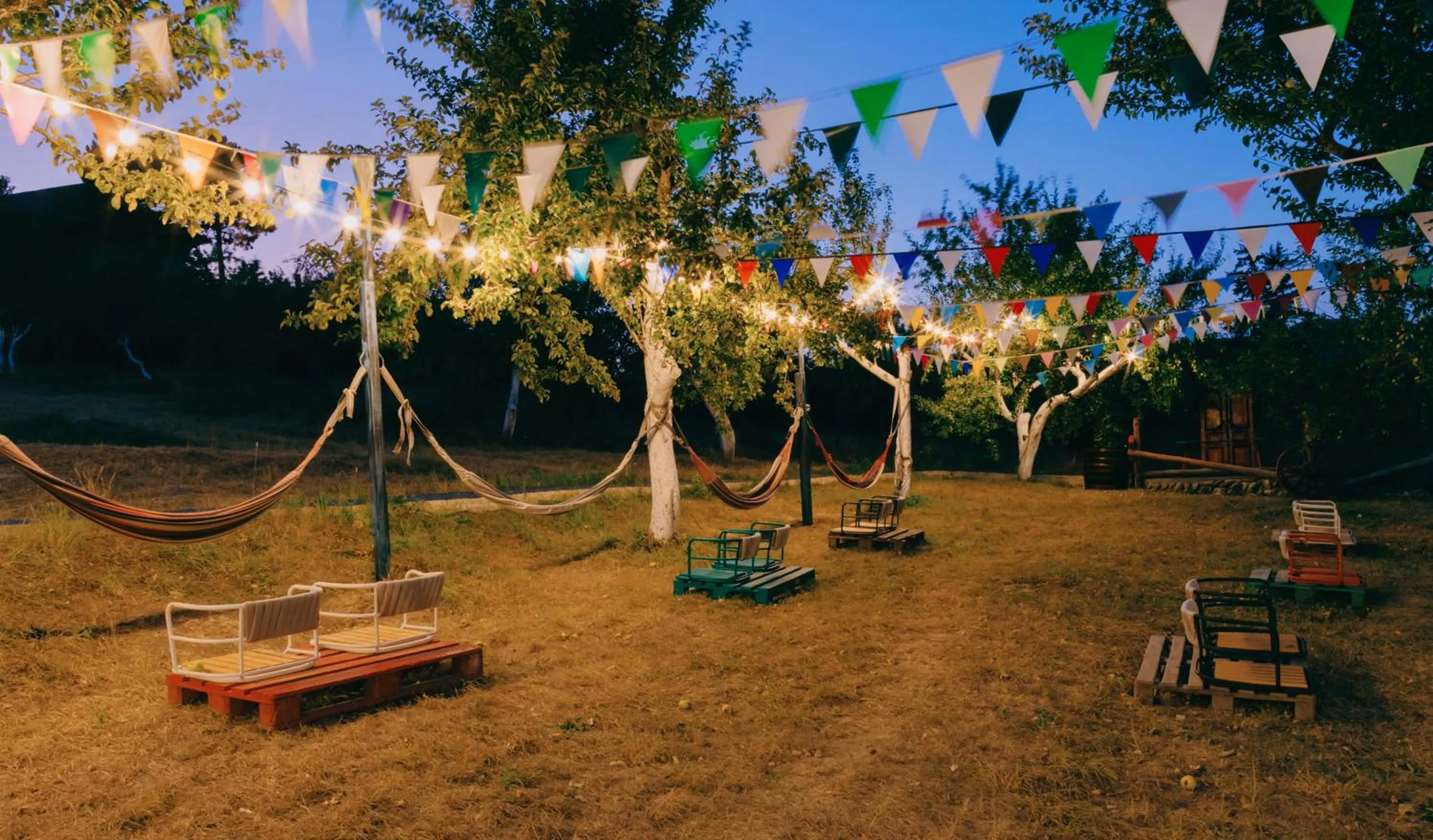 Children play ground in Mtserlebi Resort