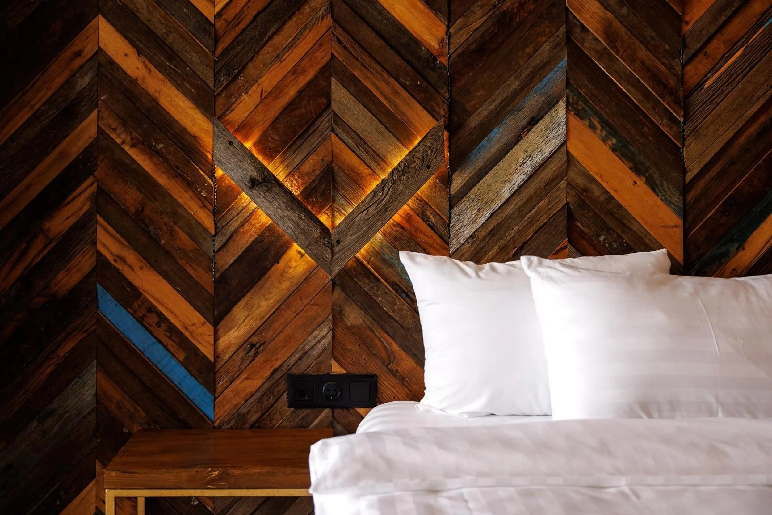 Bed in Mtserlebi Resort