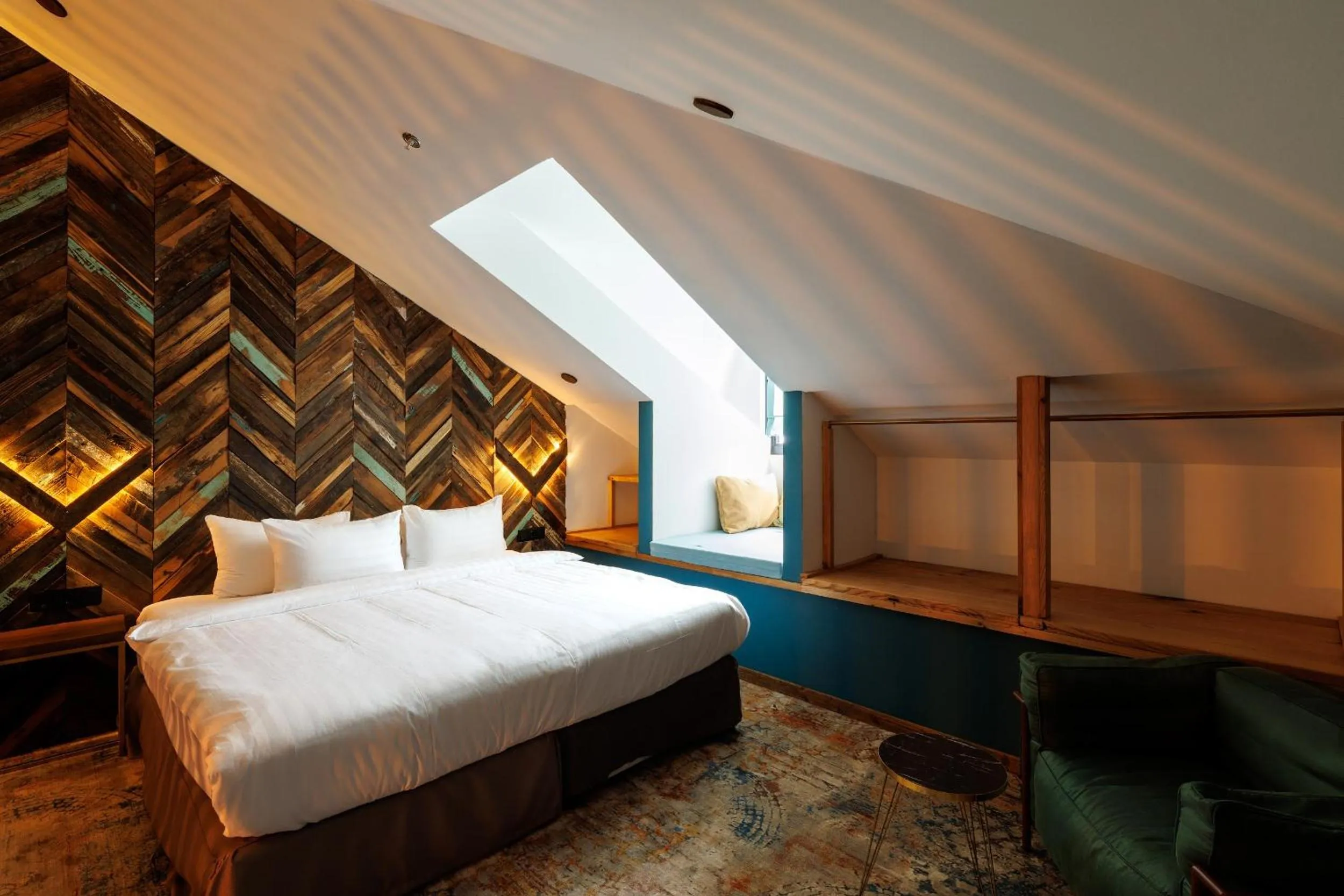 Bed in Mtserlebi Resort