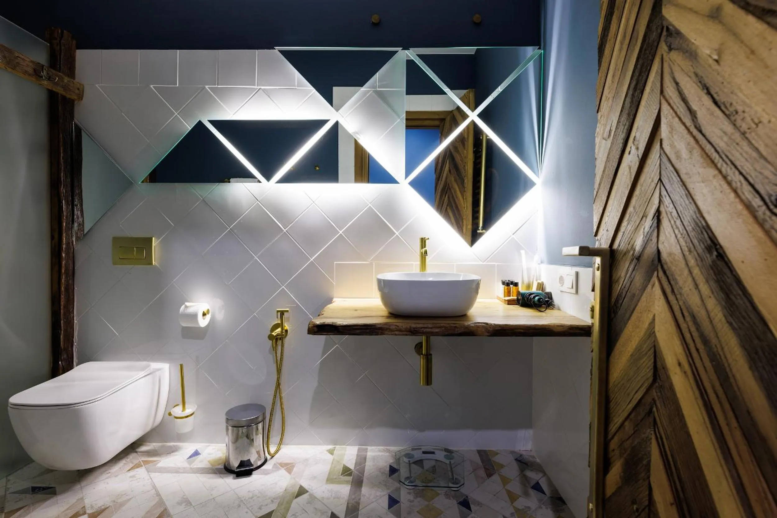 Toilet in Mtserlebi Resort