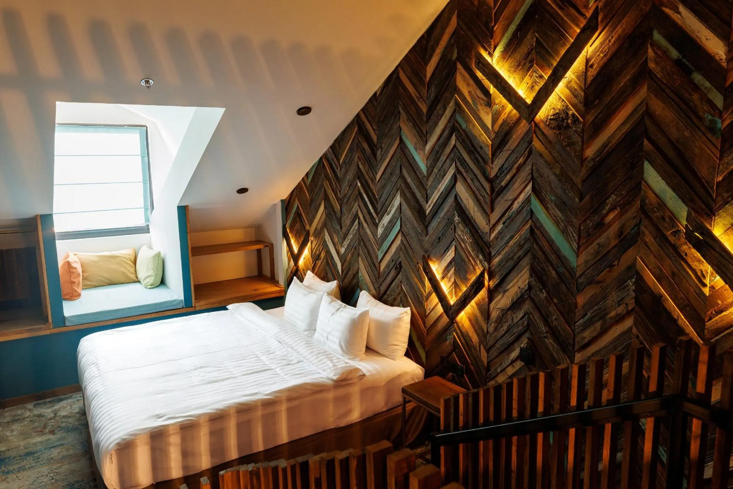 Bed in Mtserlebi Resort