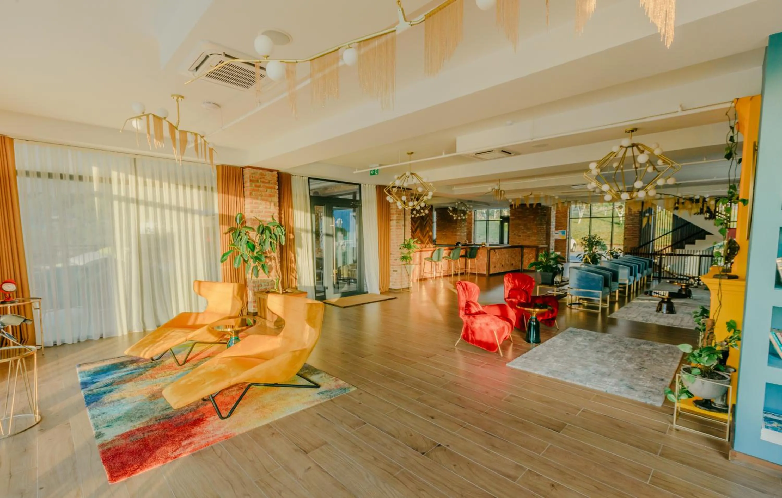 Lobby or reception in Mtserlebi Resort