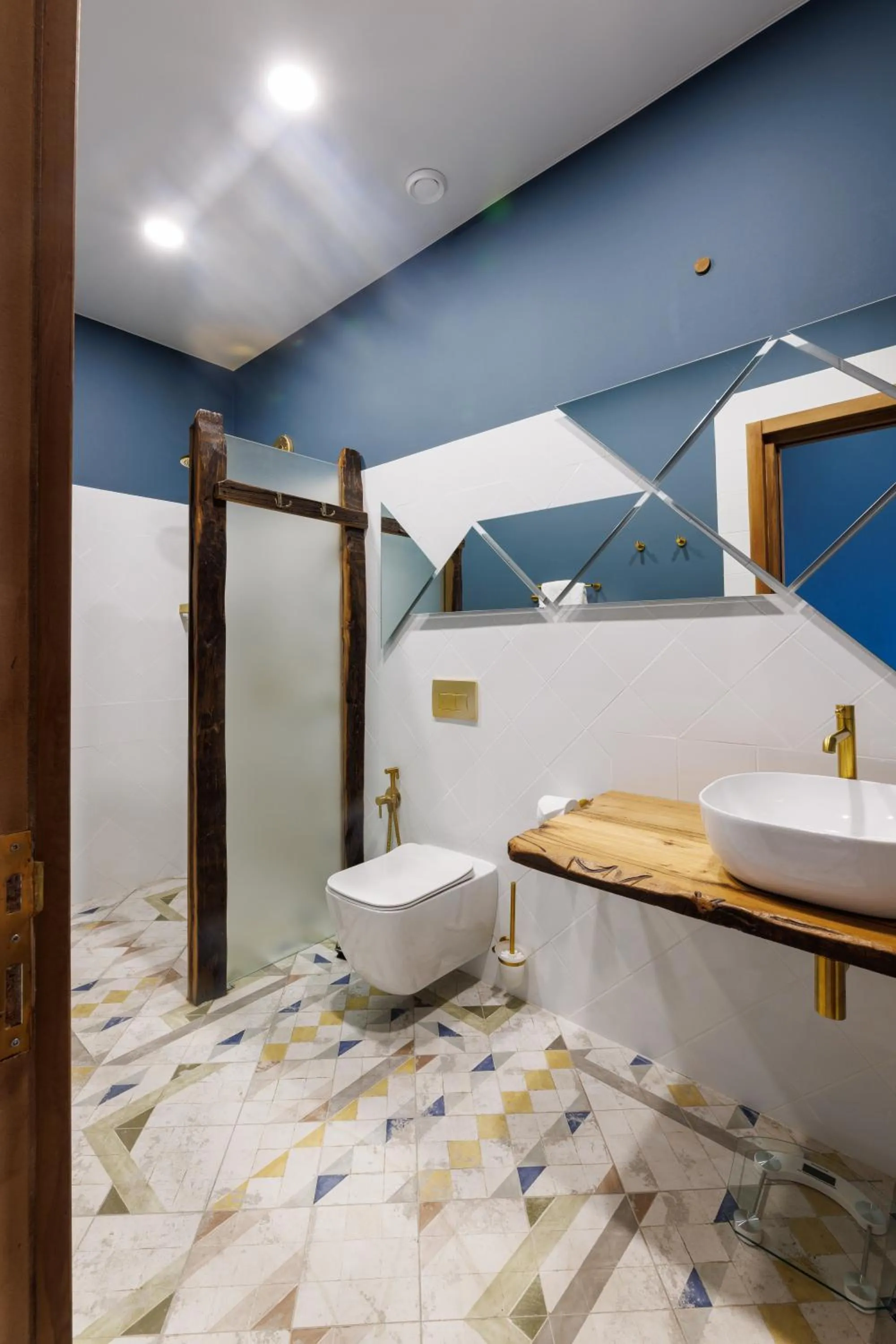 Bathroom in Mtserlebi Resort