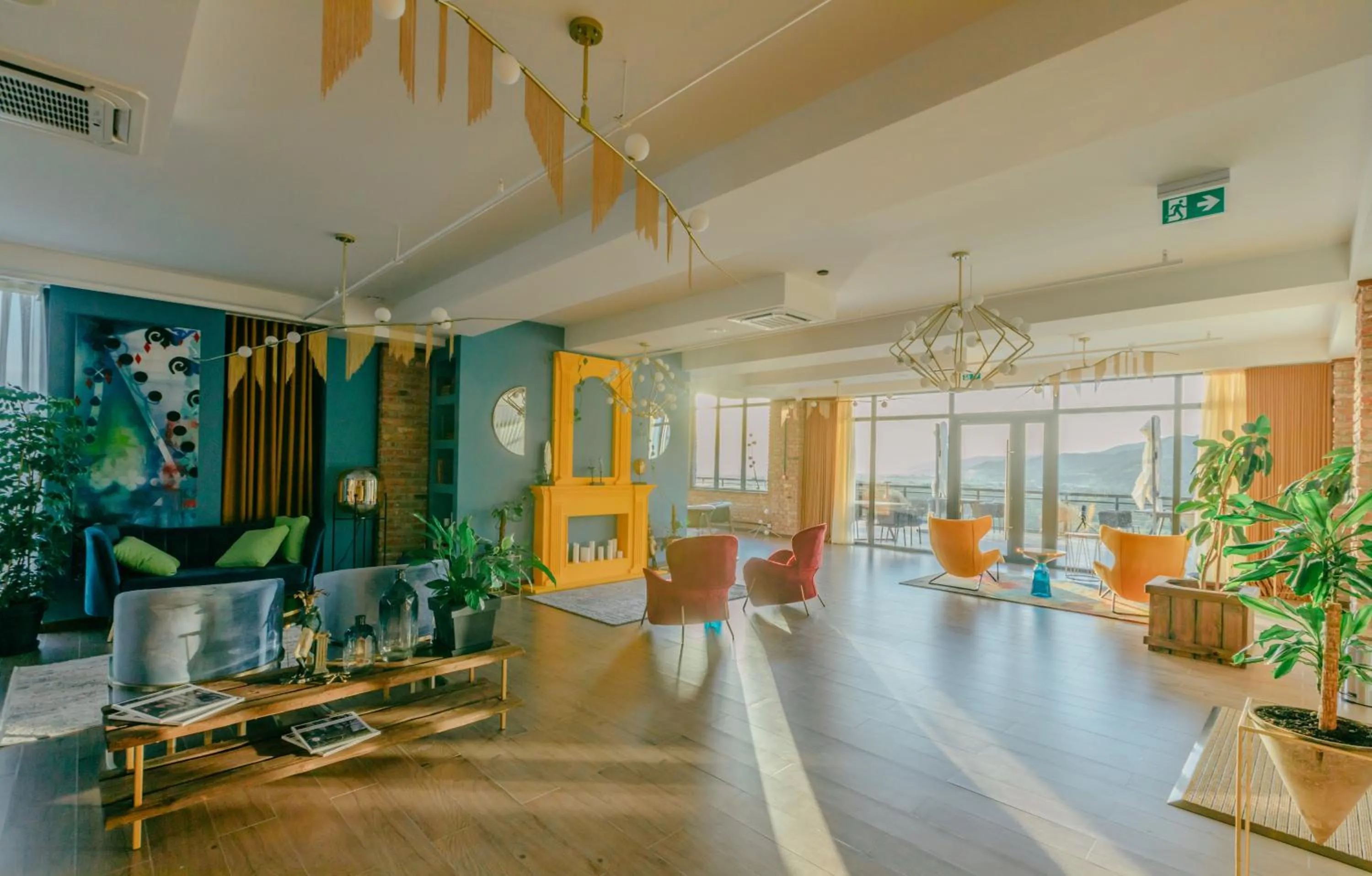 Lobby or reception in Mtserlebi Resort