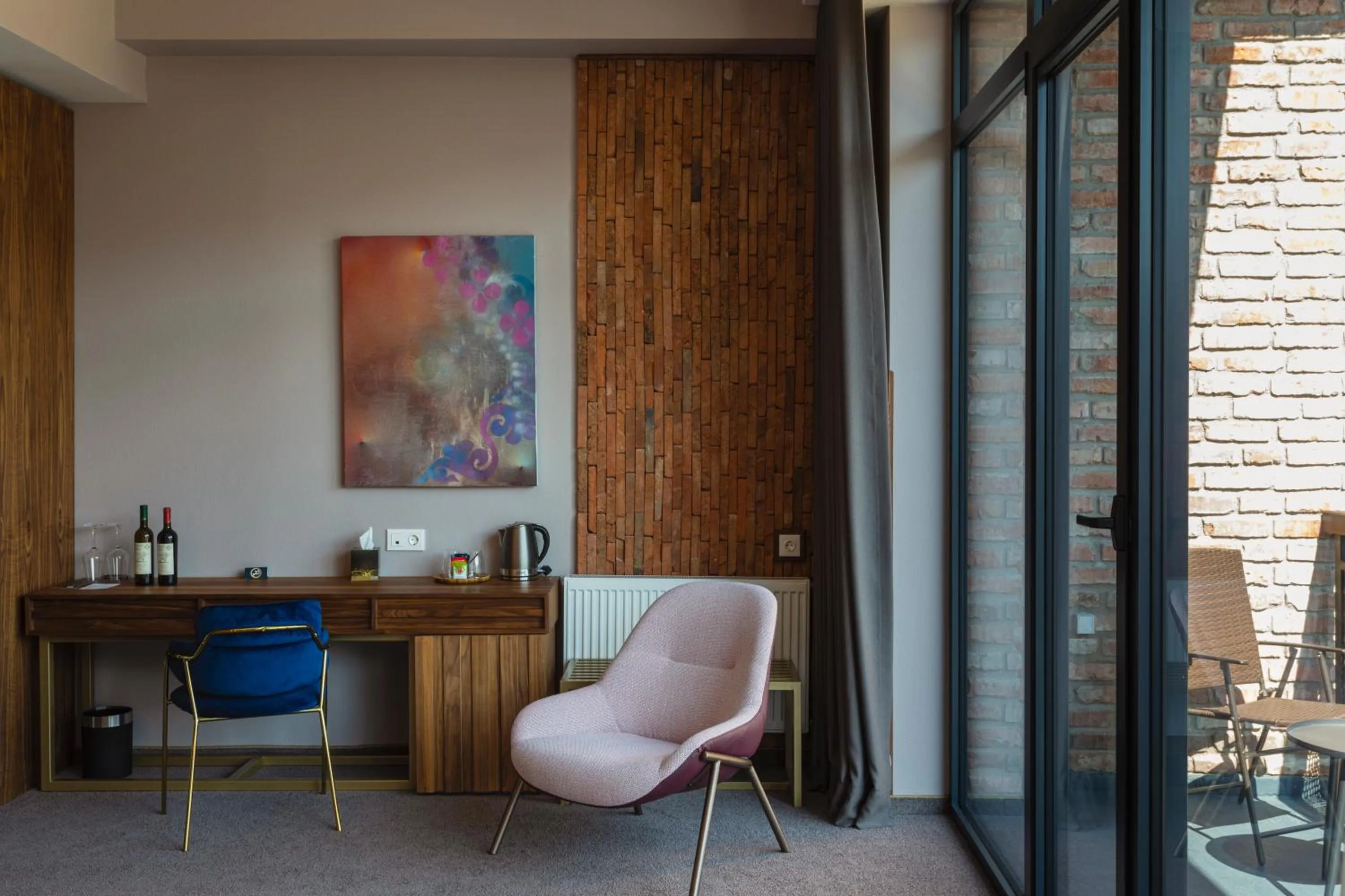 Balcony/Terrace in Mtserlebi Resort