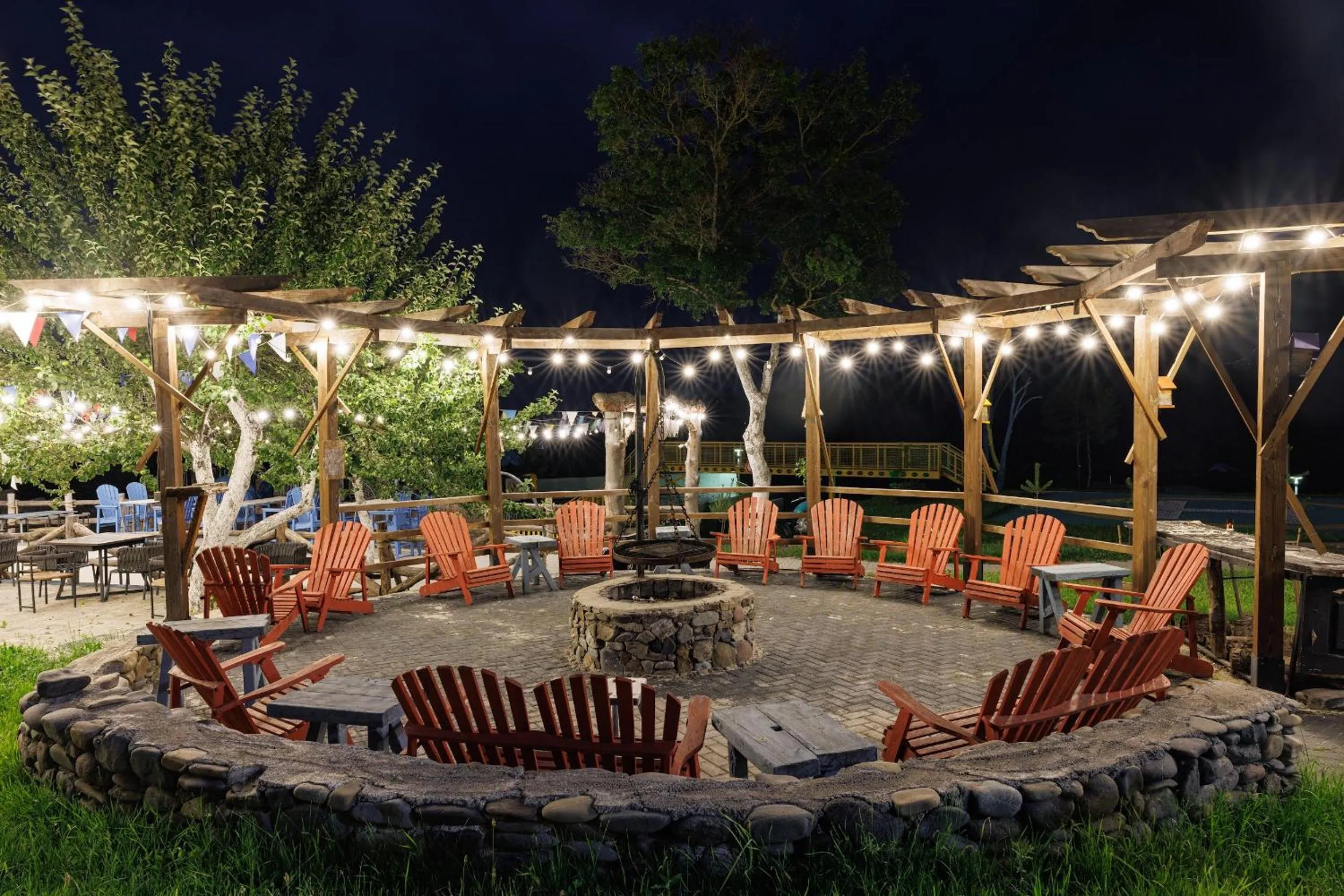 flat iron in Mtserlebi Resort