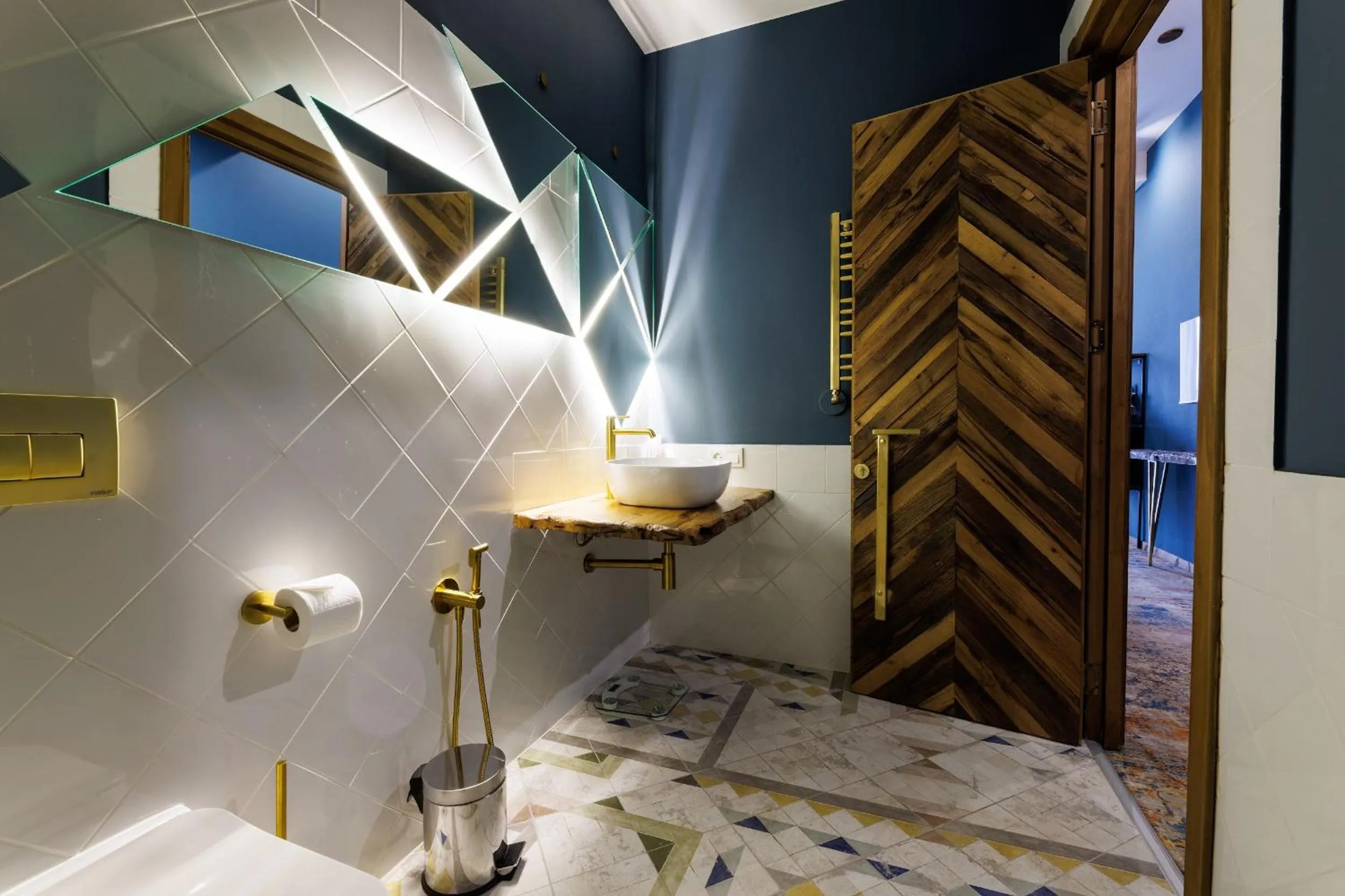 Bathroom in Mtserlebi Resort