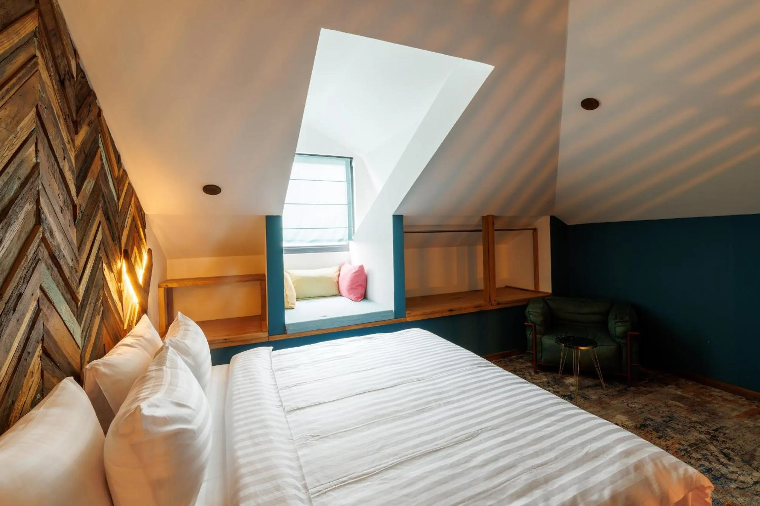 Bed in Mtserlebi Resort