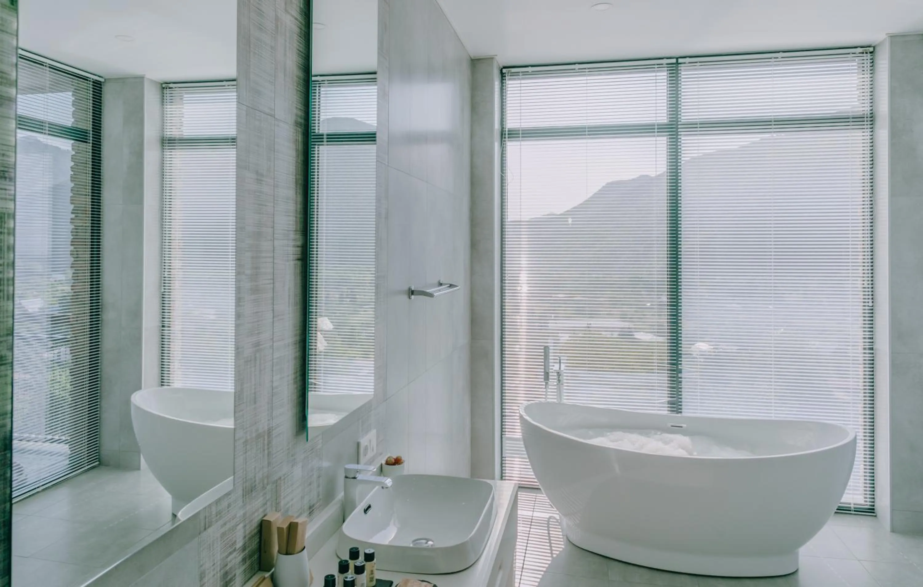 Bathroom in Mtserlebi Resort