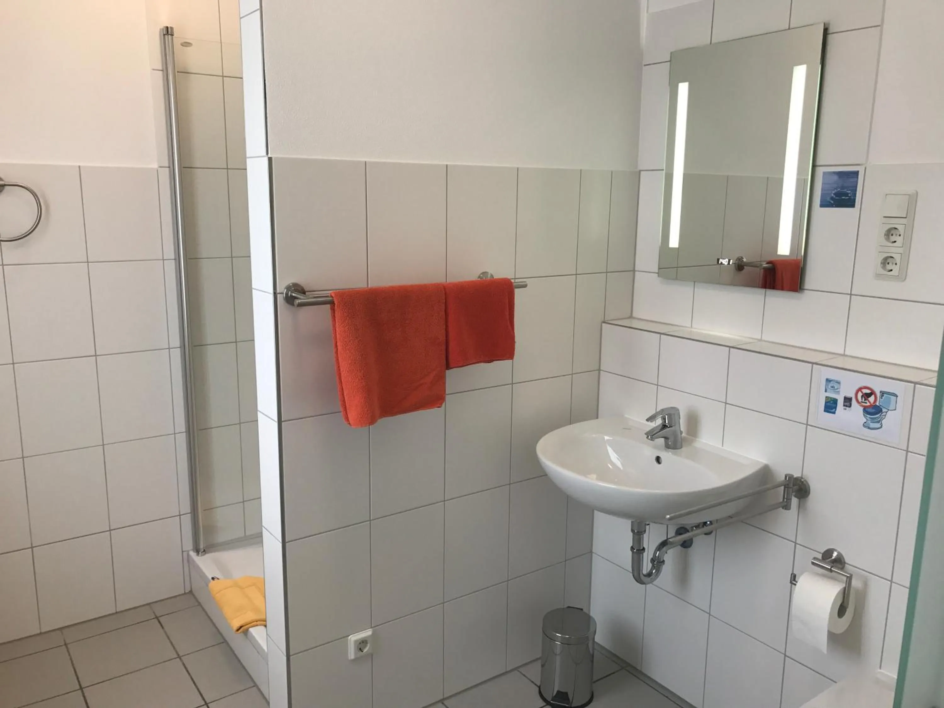 Bathroom in Hotel Restaurant Alt Laubach