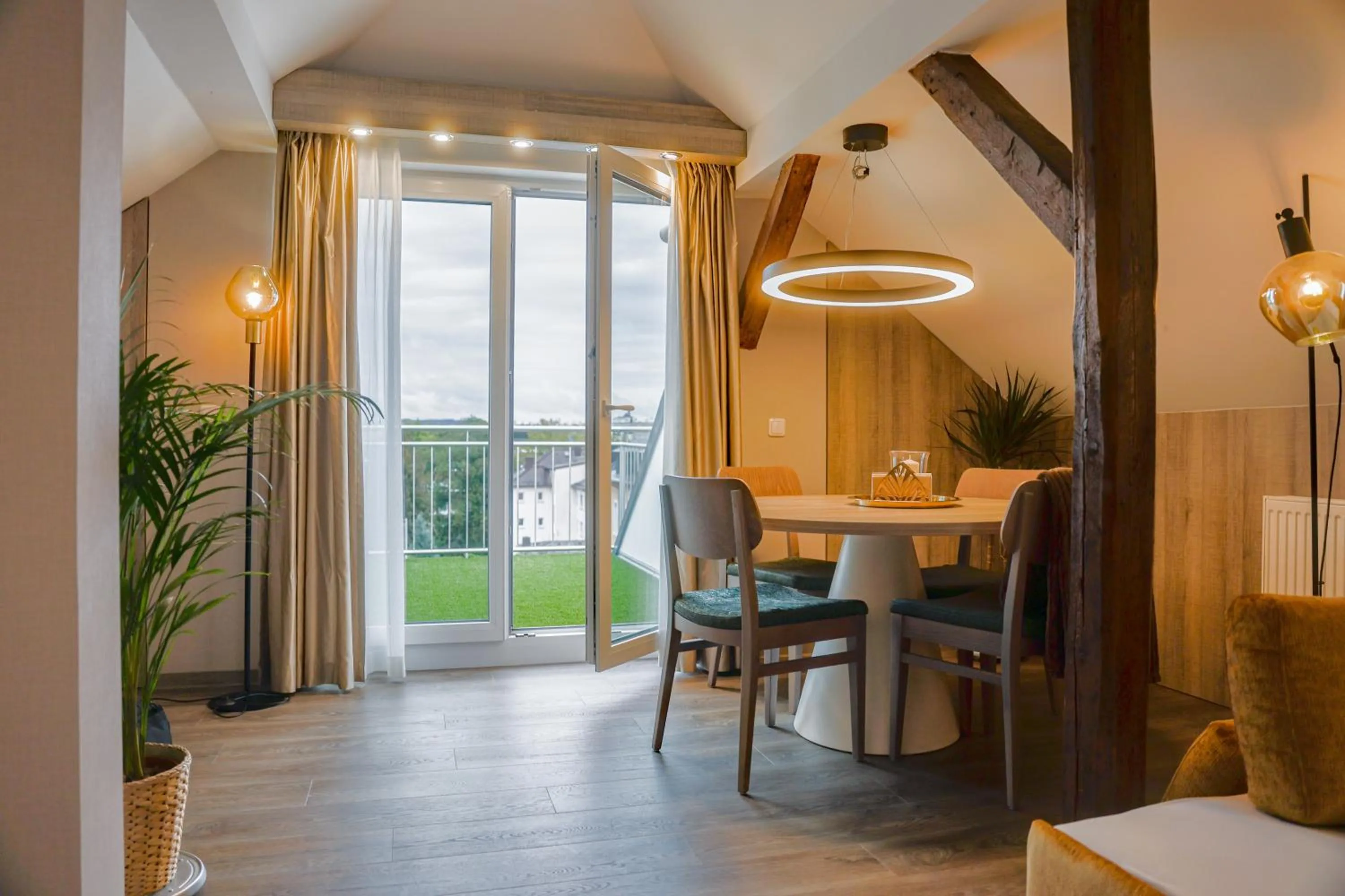 Balcony/Terrace in Liebig-Hotel