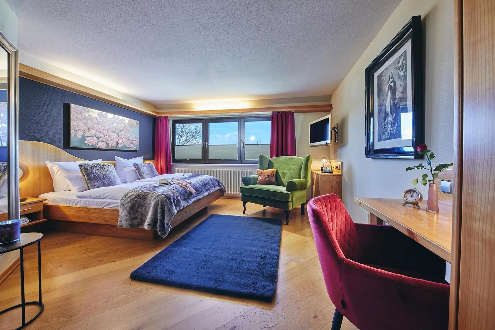 Photo of the whole room, Bed in Boutiquehotel Liebesglück - adults only