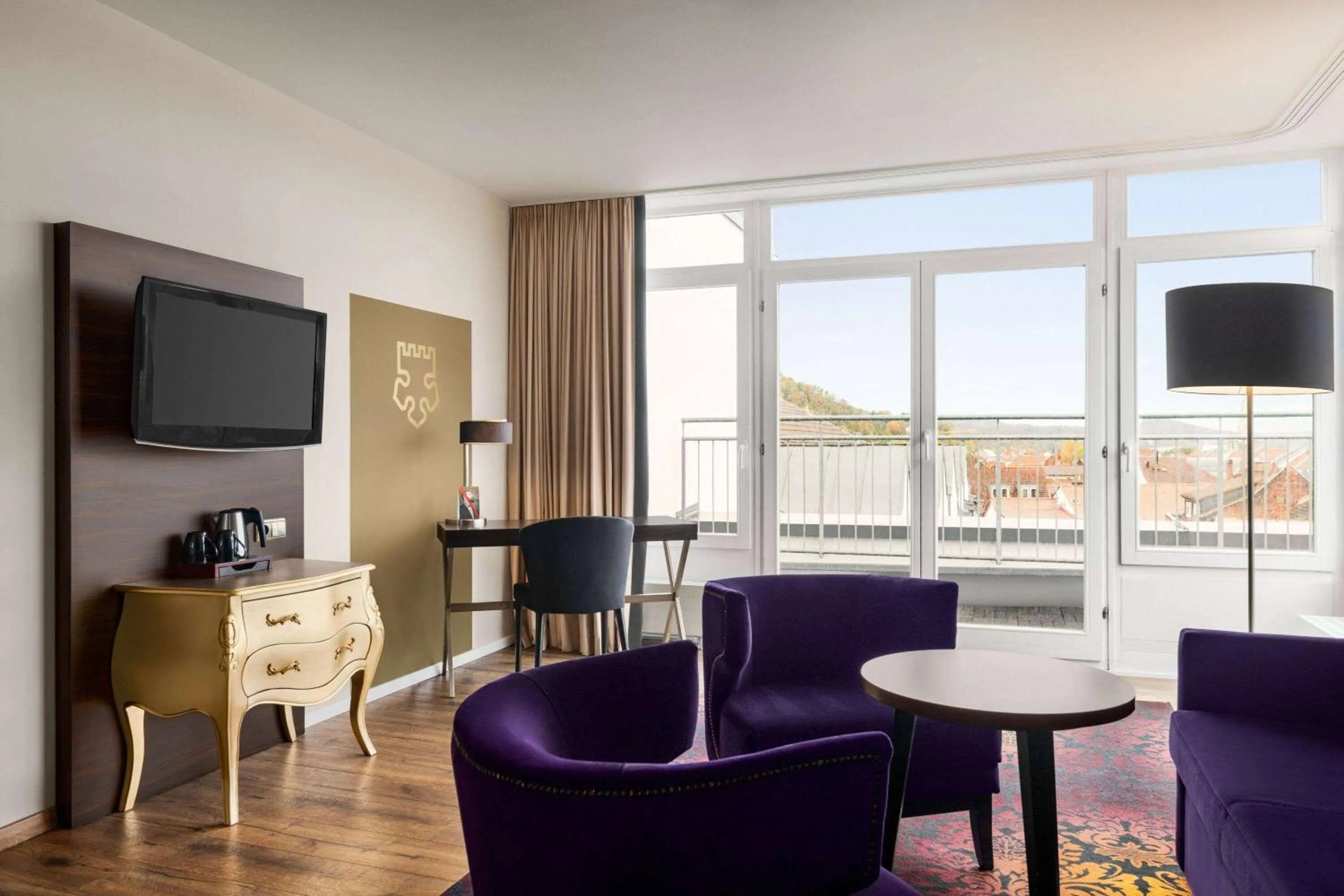 Bed in Vienna House by Wyndham Thüringer Hof Eisenach