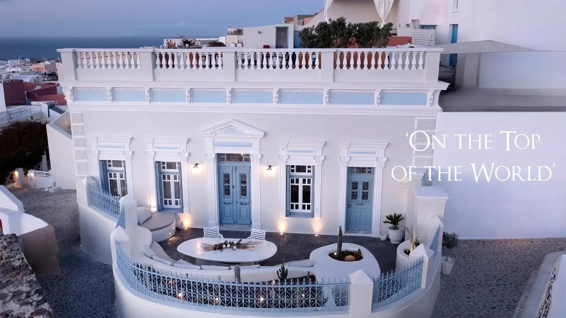 Luxurious 4 Bedroom Villa With Panoramic Sunset View & Shaded Outdoor Jacuzzi in Oia Mansion Luxurious 4 Bedroom Villa With Panoramic Sunset View & Shaded Outdoor Jacuzzi in Oia Mansion
