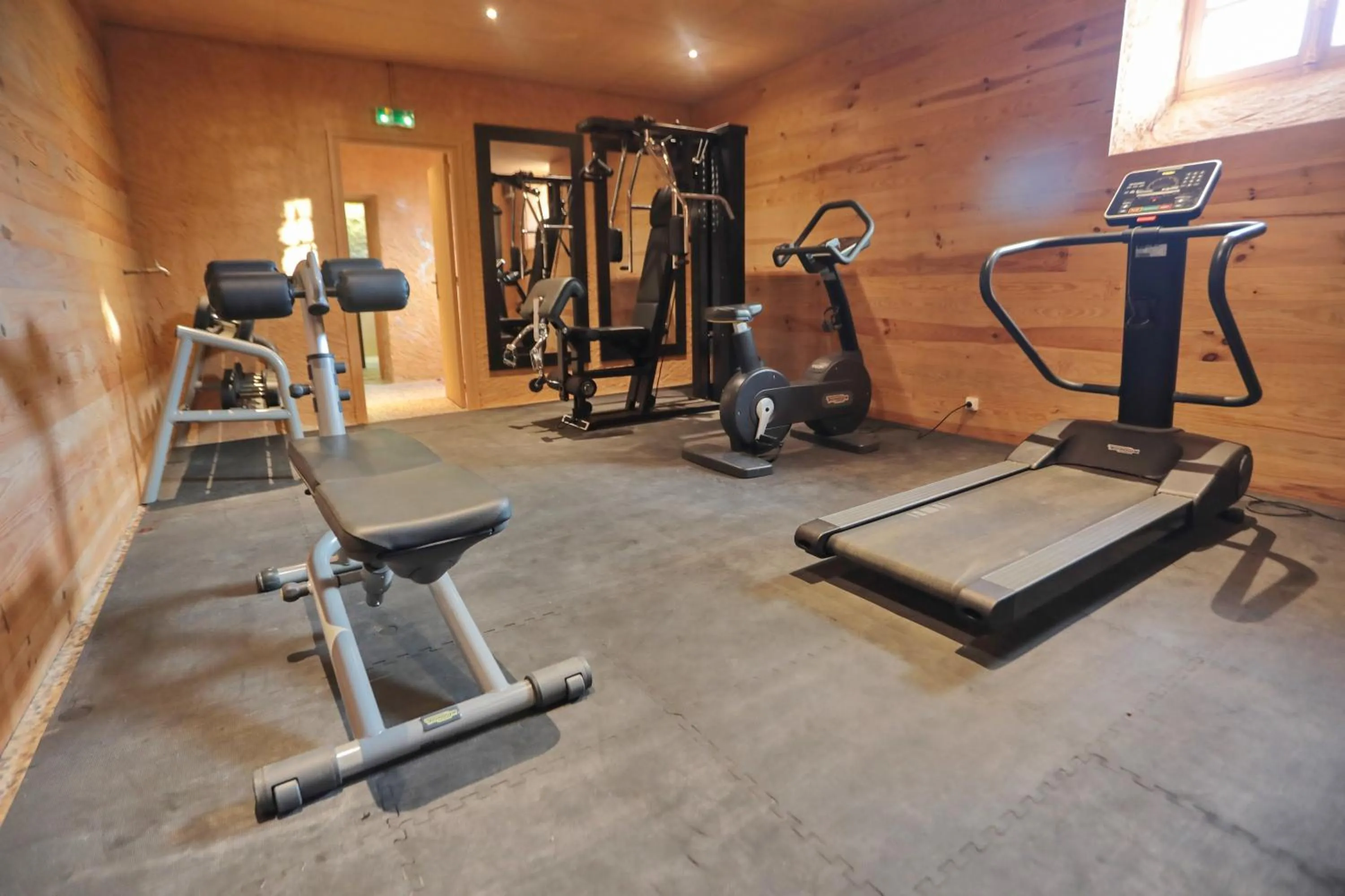 Fitness centre/facilities in Château de Béguin