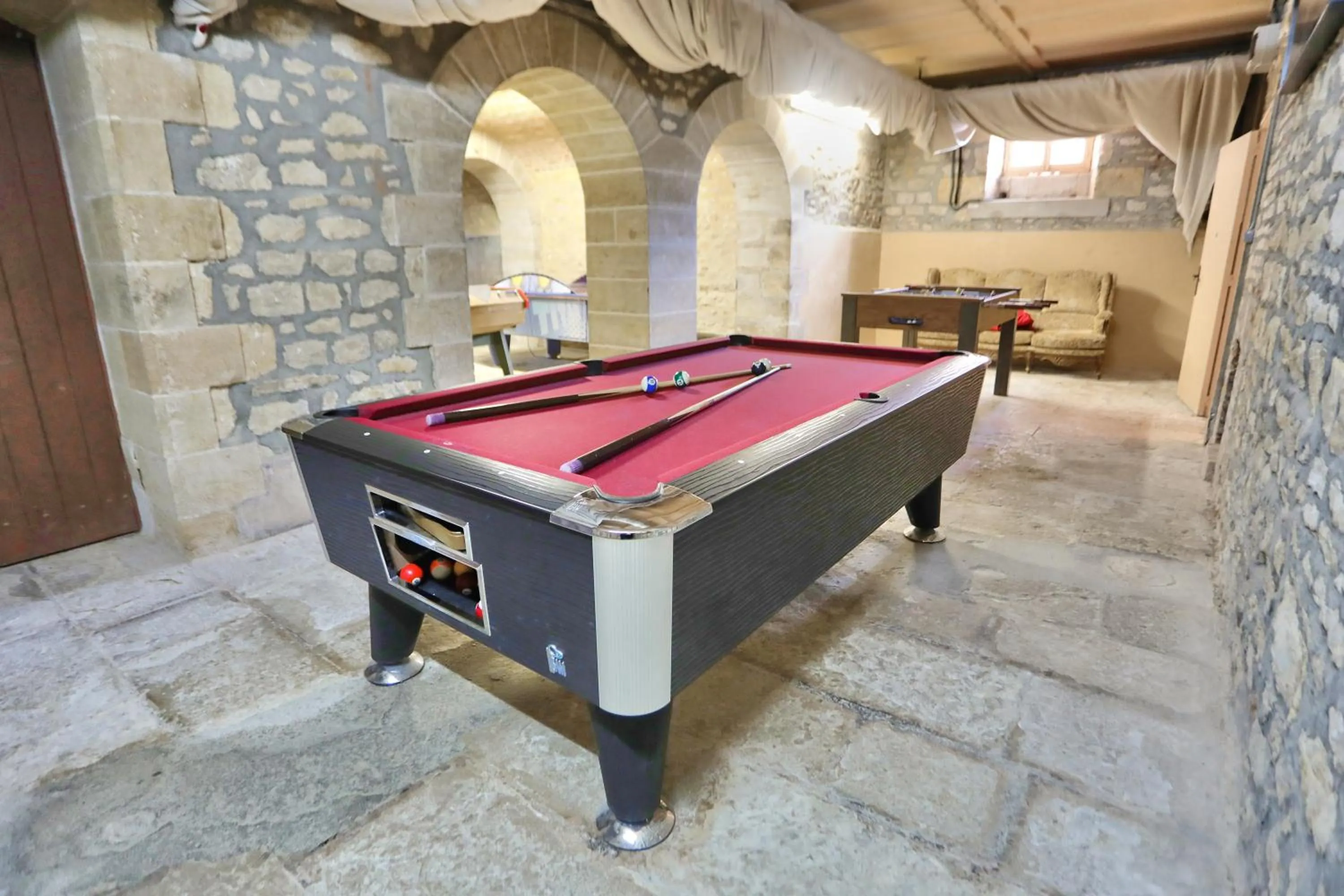Game Room in Château de Béguin