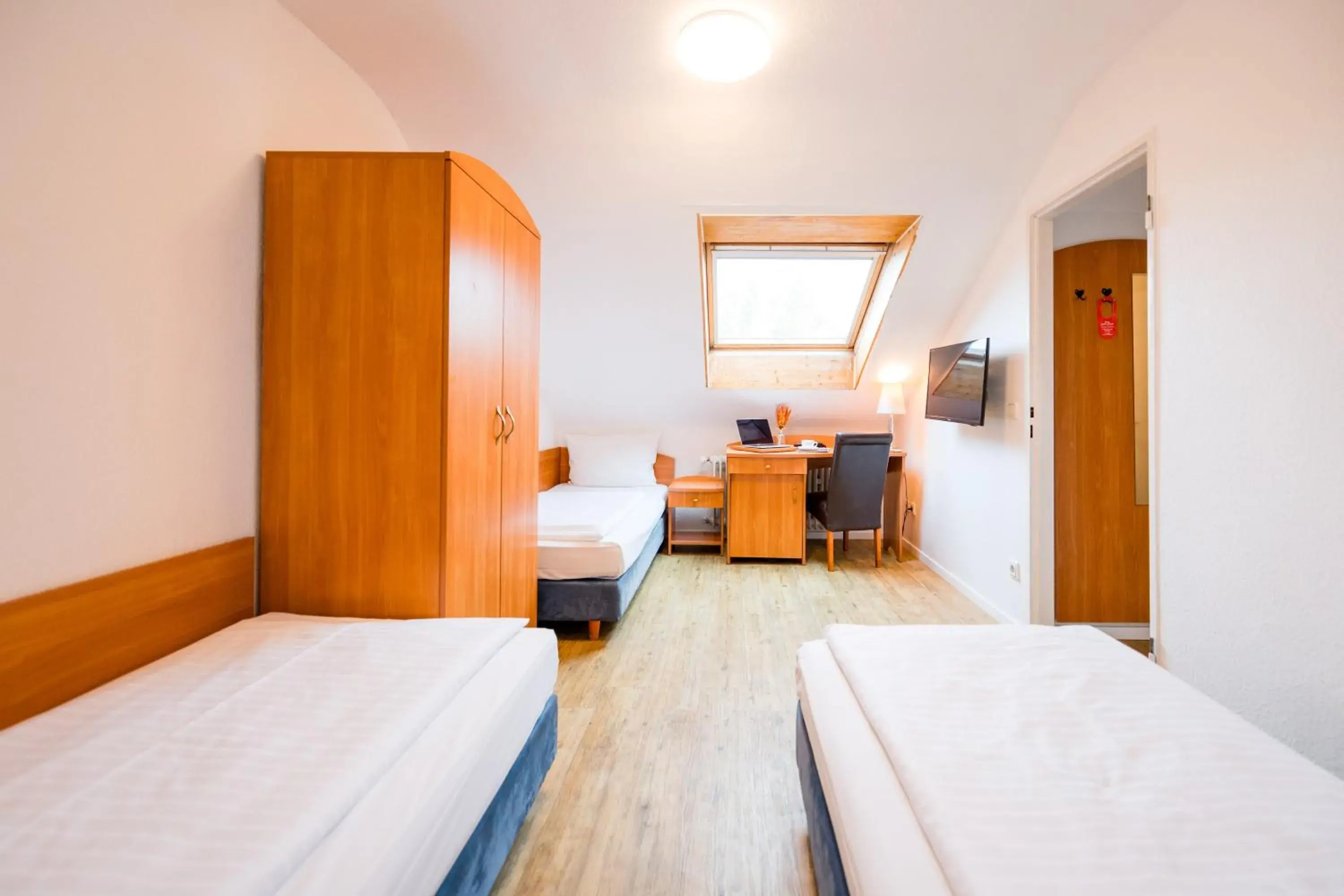 Bed in Hotel Admiral am Zoo Bed in Hotel Admiral am Zoo